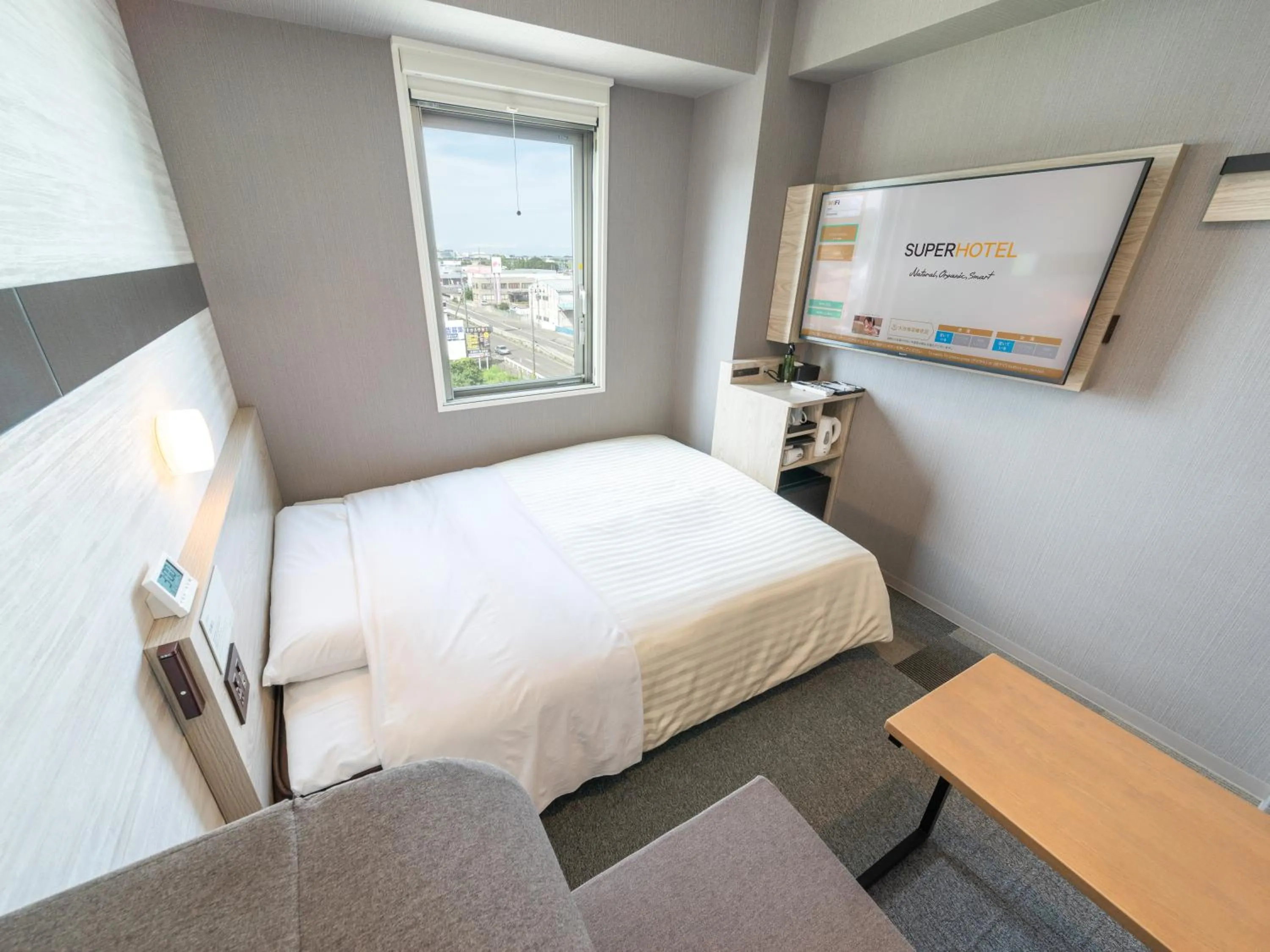 Photo of the whole room, Bed in Super Hotel Sendai Airport Inter