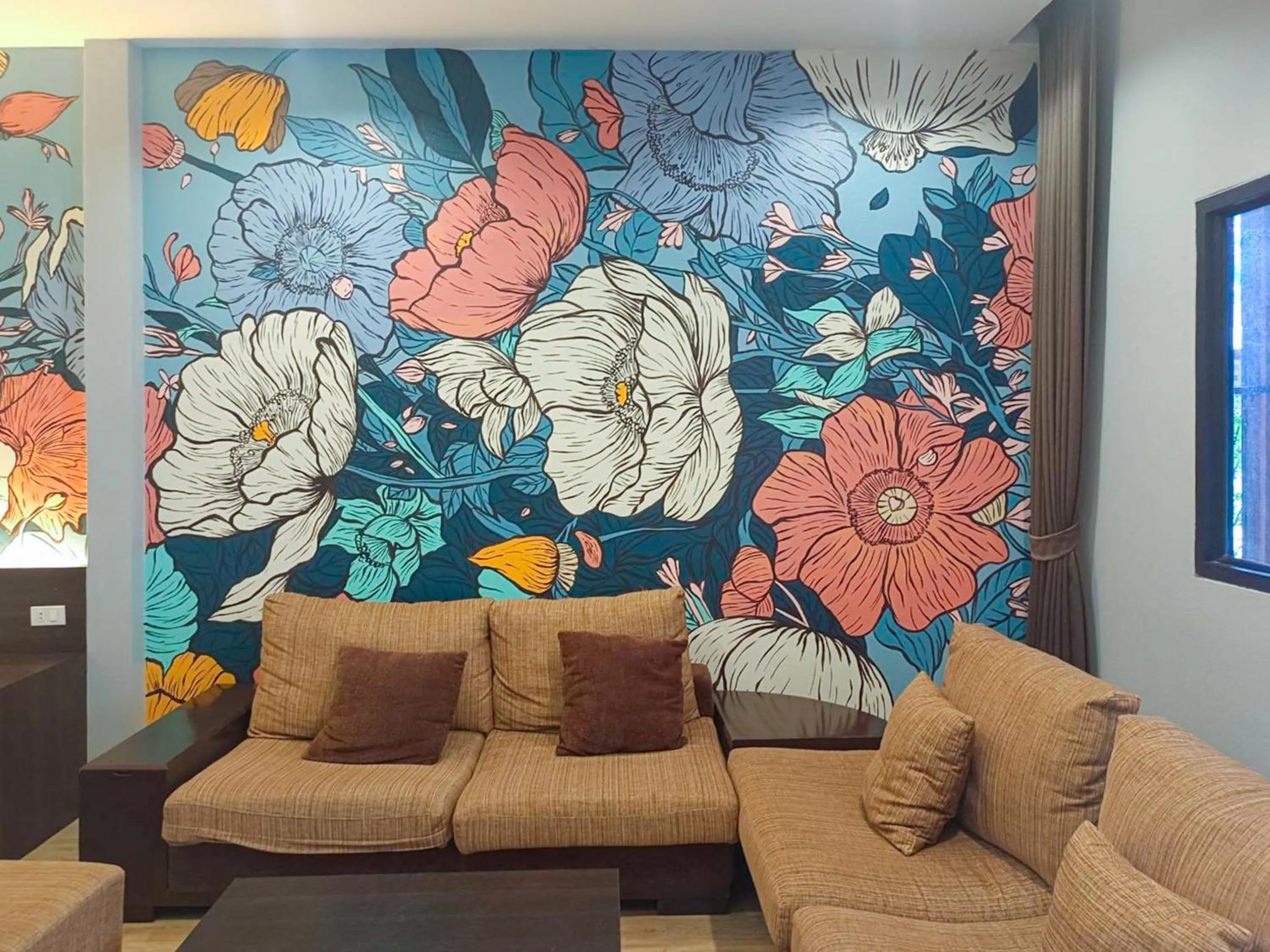 Seating area in Tarnsiri Boutique Resort