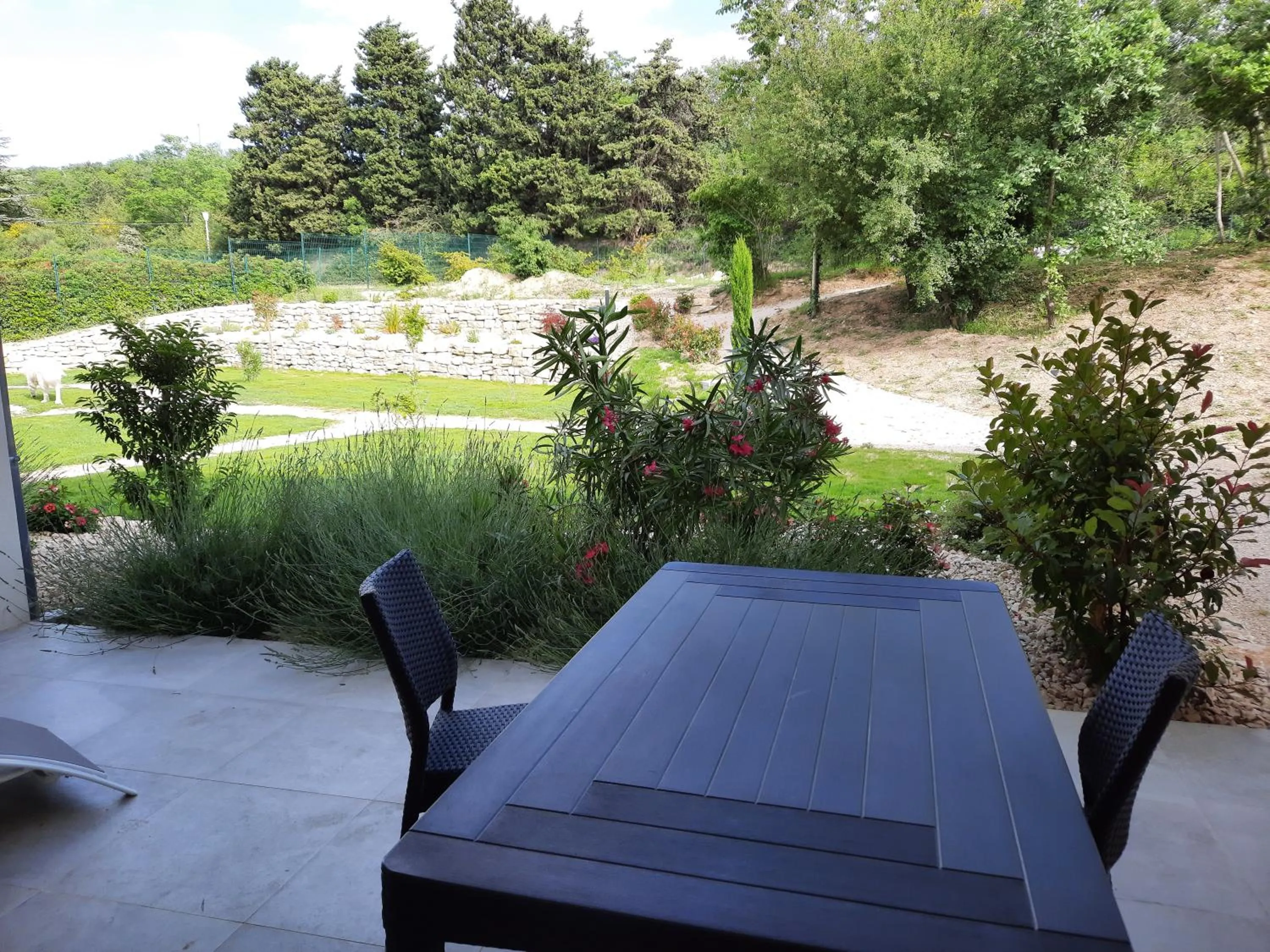 Patio in Le Logis de Bérianne