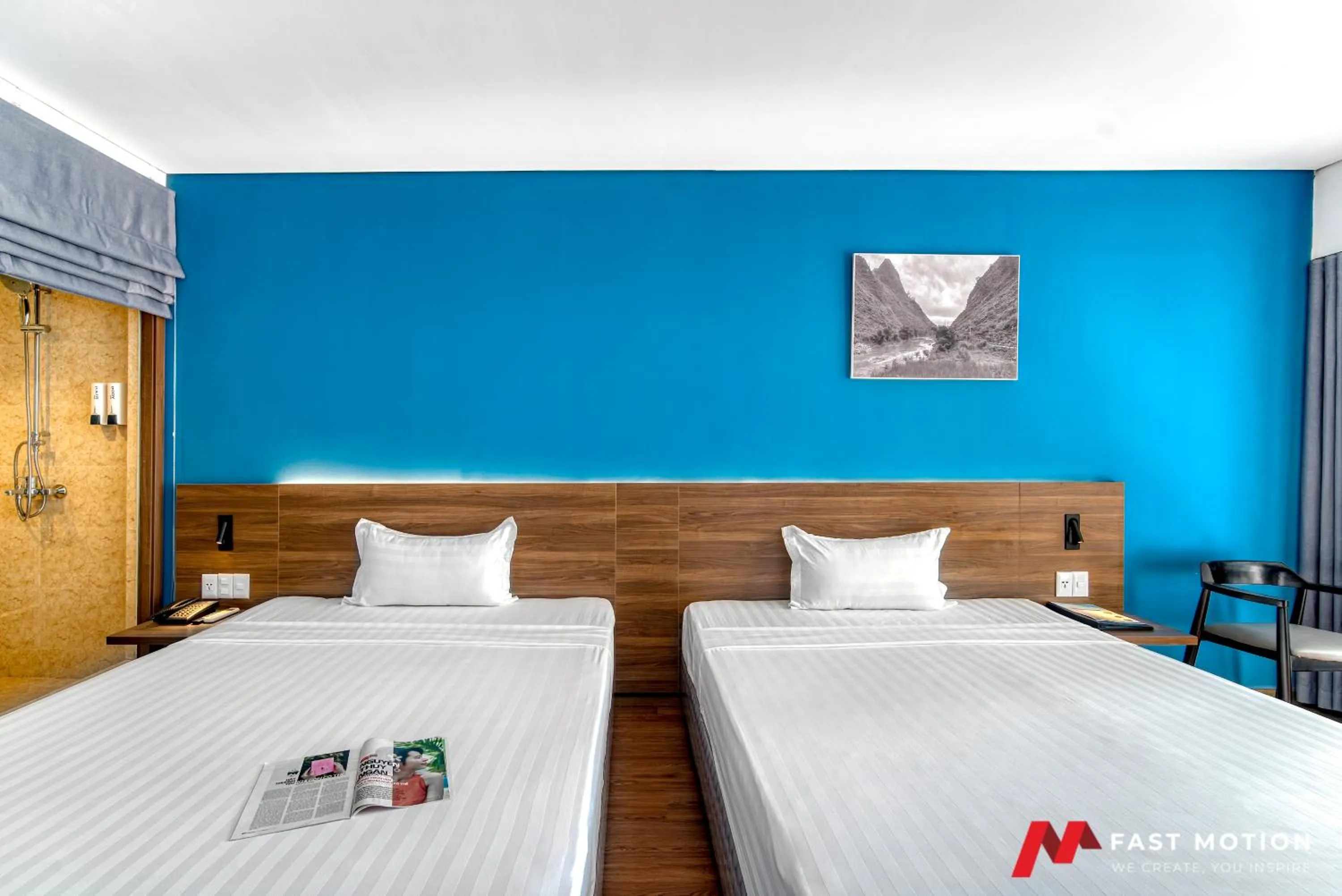 Bed in TK Nha Trang Hotel