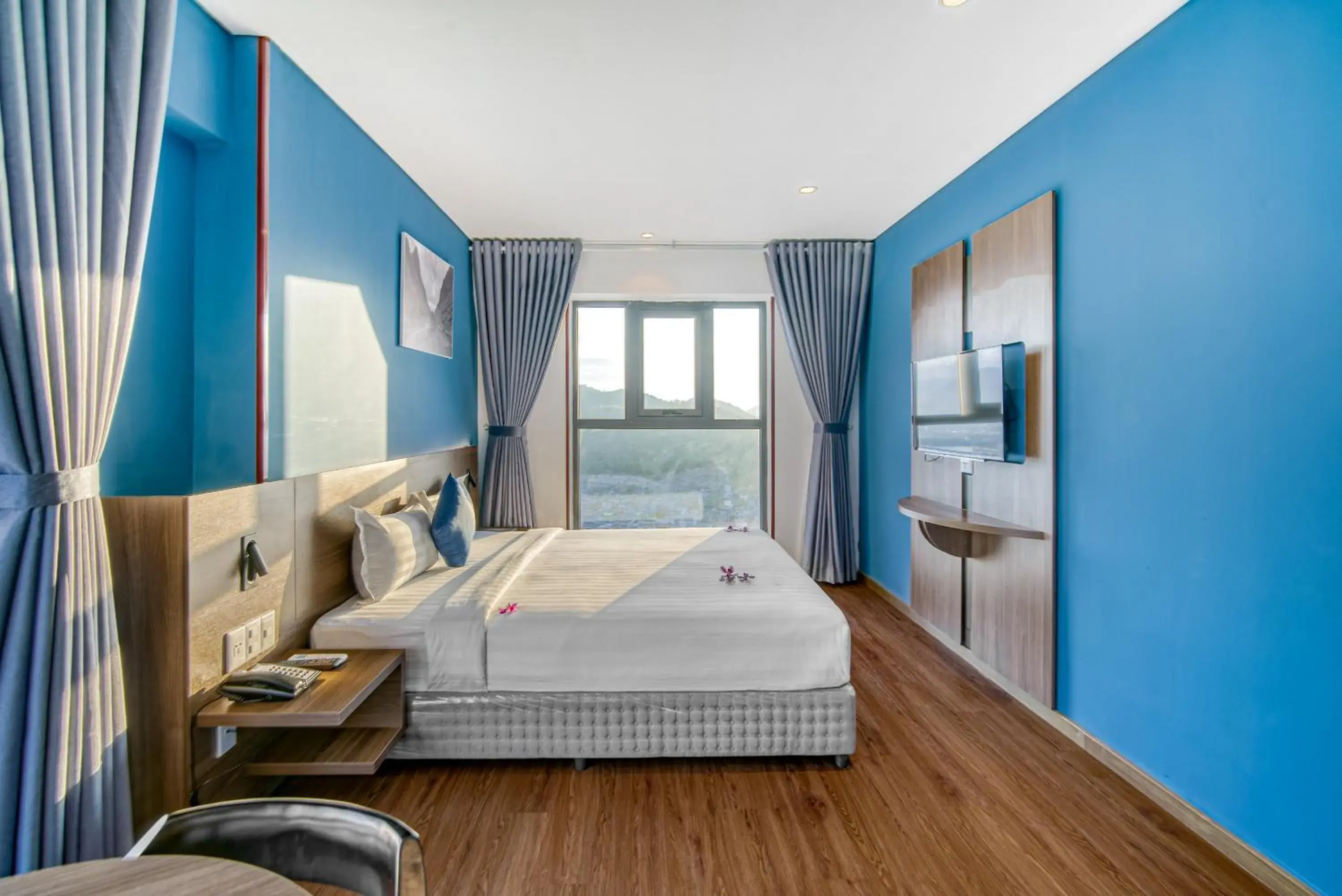 Bed in TK Nha Trang Hotel Bed in TK Nha Trang Hotel