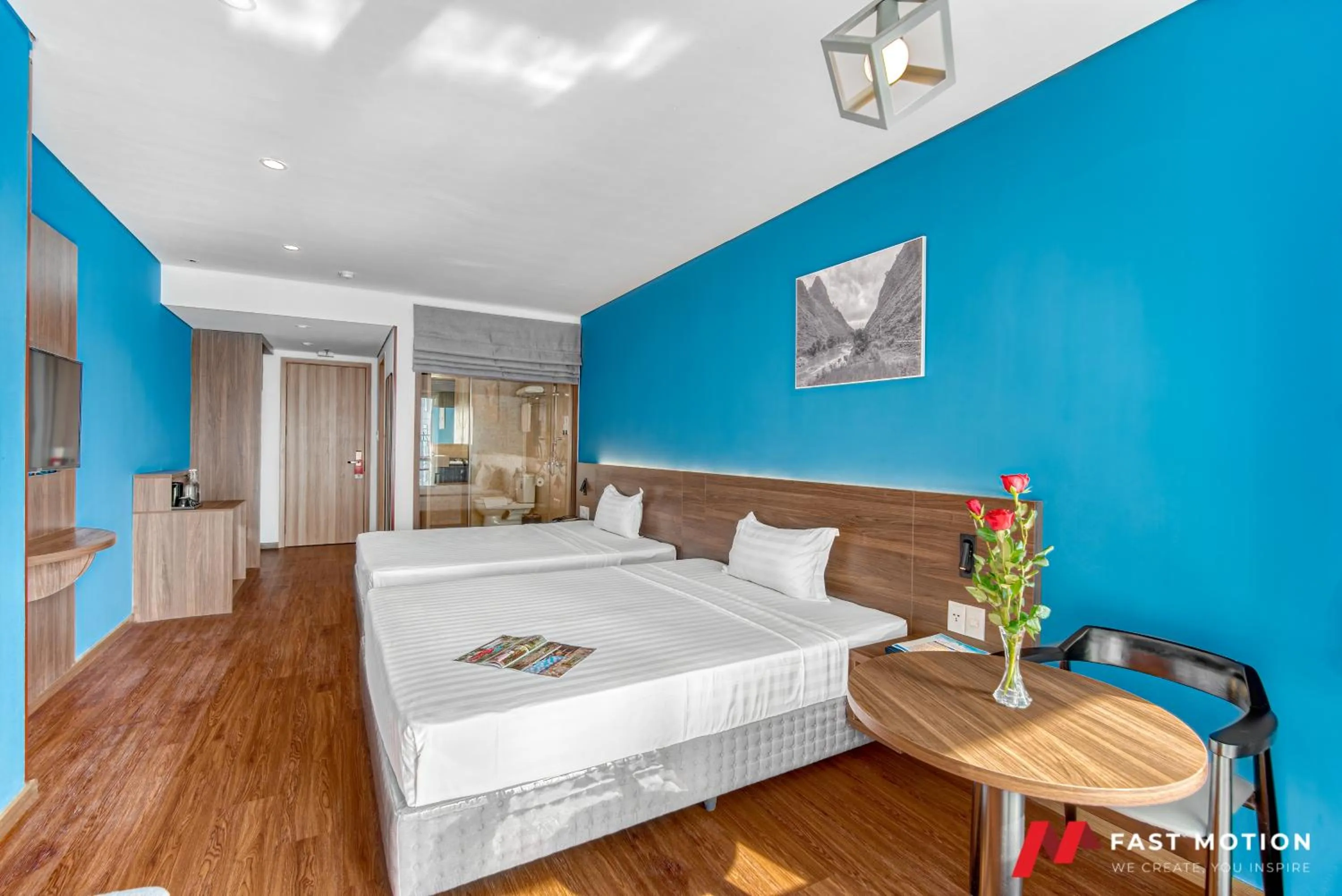 Bed in TK Nha Trang Hotel