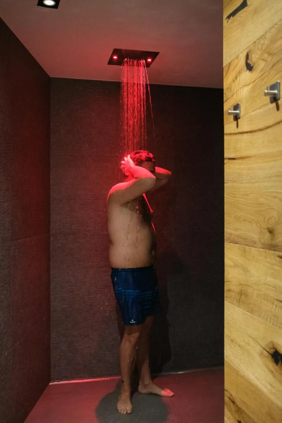 Sauna in Lake Hotel La Pieve