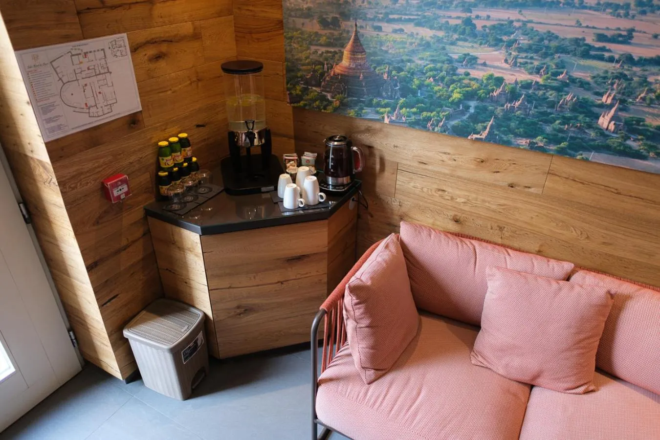 Sauna in Lake Hotel La Pieve