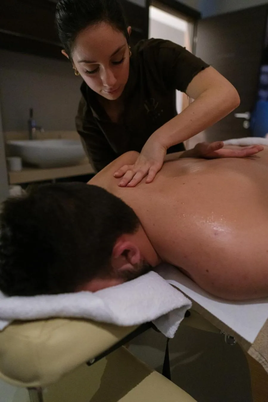 Sauna in Lake Hotel La Pieve