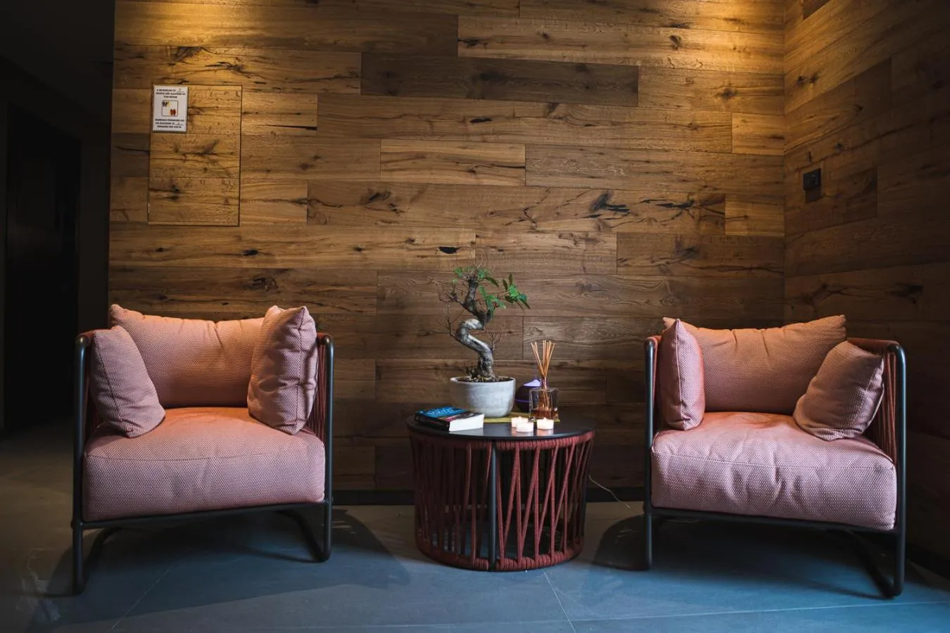 Sauna in Lake Hotel La Pieve