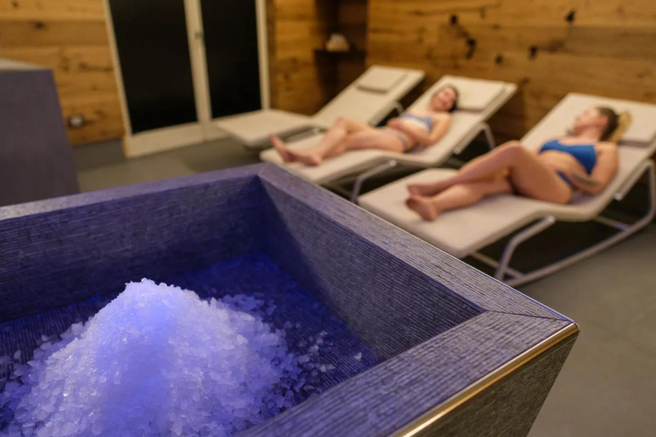 Sauna in Lake Hotel La Pieve