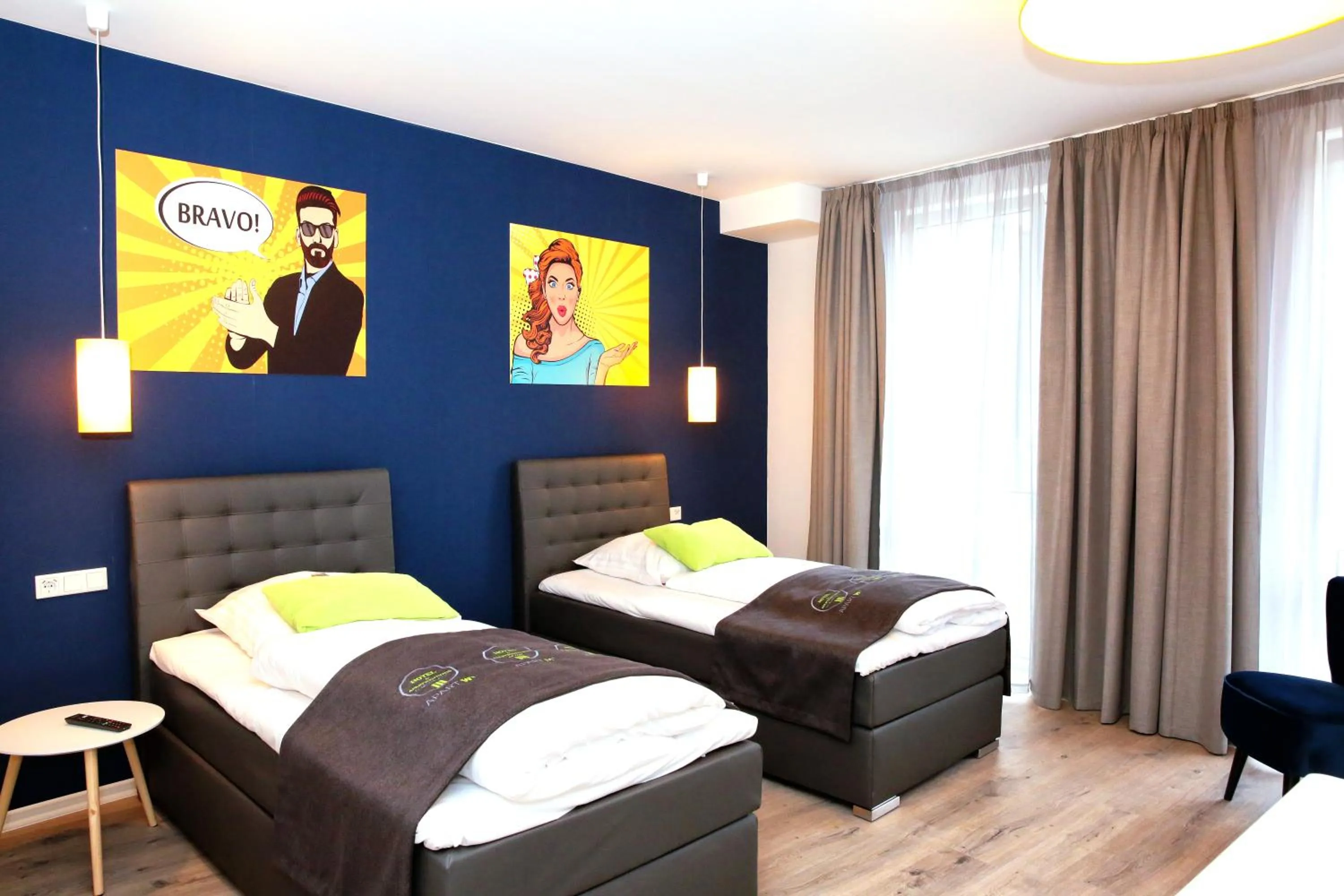 Bed in Hotel Apart GO25