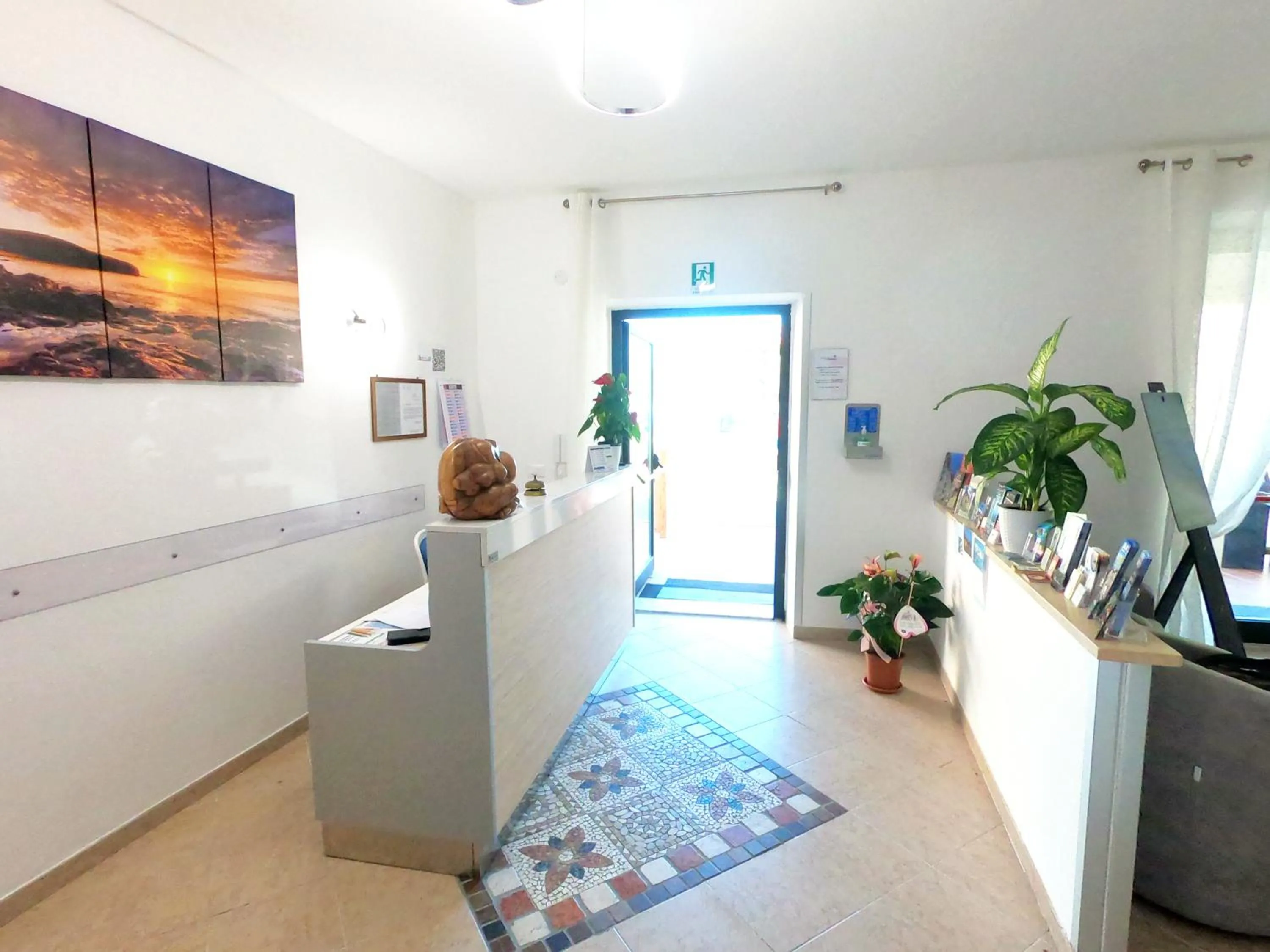 Lobby or reception in Hotel Aurora