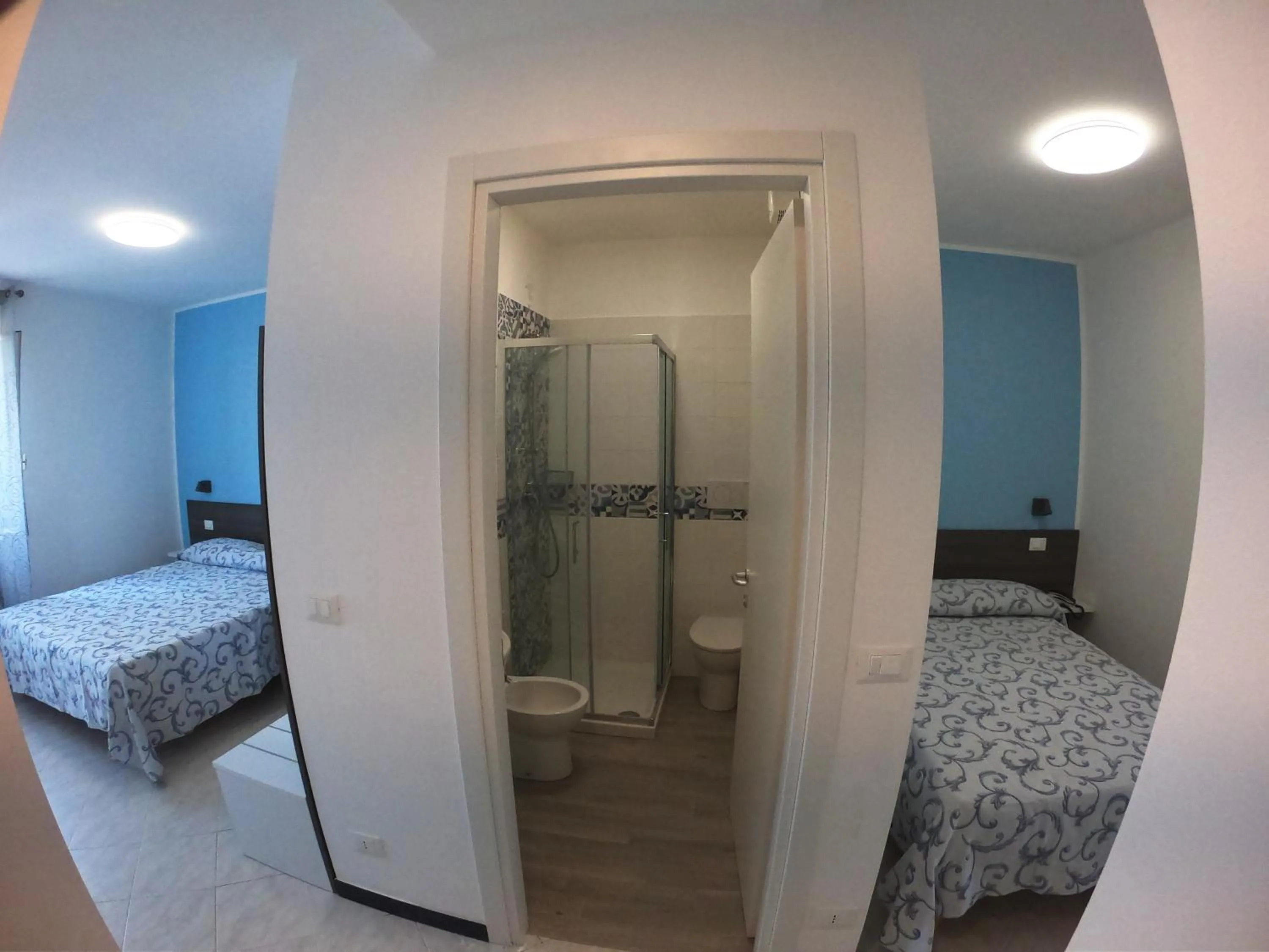 Bedroom, Bed in Hotel Aurora