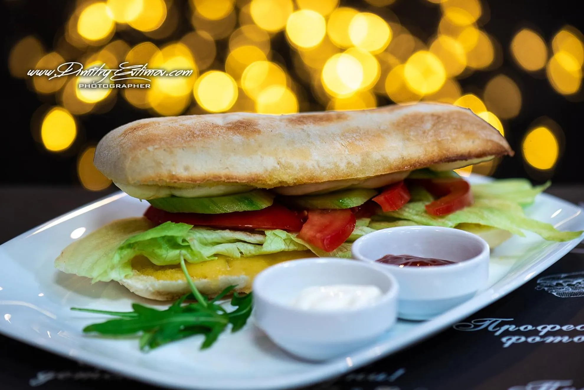 Food in Panorama Blue Family Hotel and Free parking