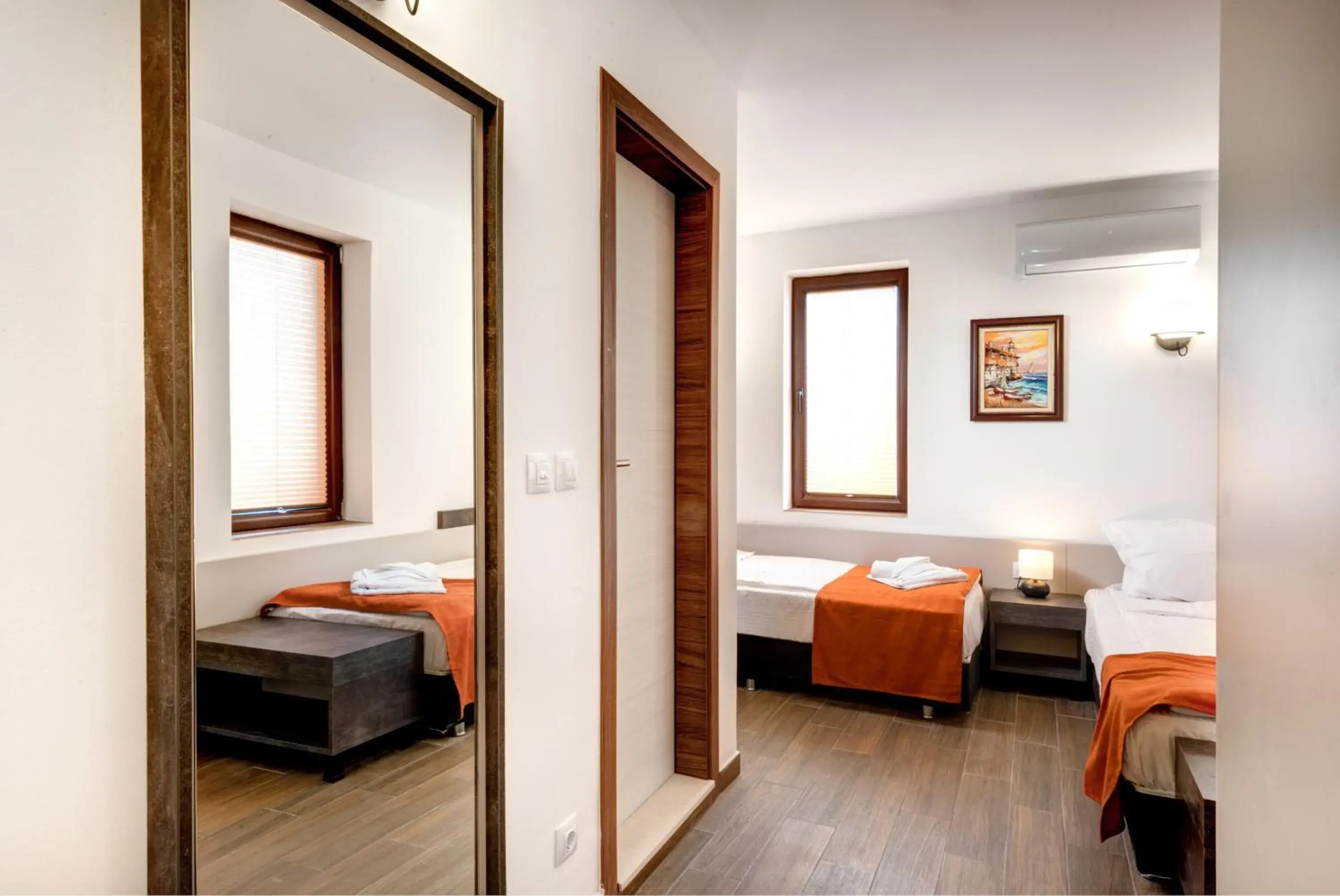 Economy Twin Room in Panorama Blue Family Hotel and Free parking Economy Twin Room in Panorama Blue Family Hotel and Free parking