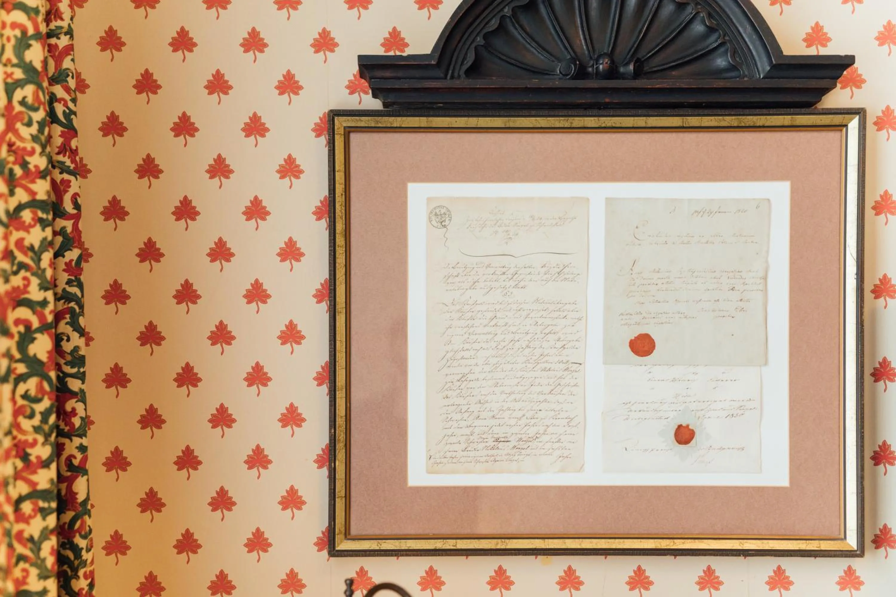 Decorative detail in Das Kleine Hotel in ruhiger Stadtlage