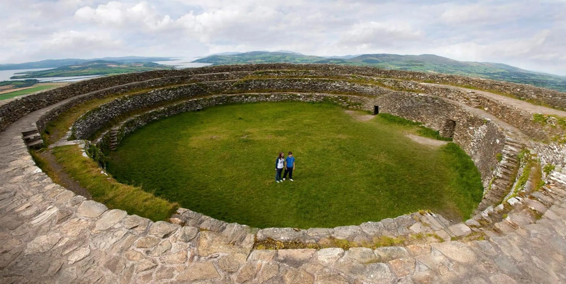 Bird's eye view in Joyce's Carndonagh Inishowen
