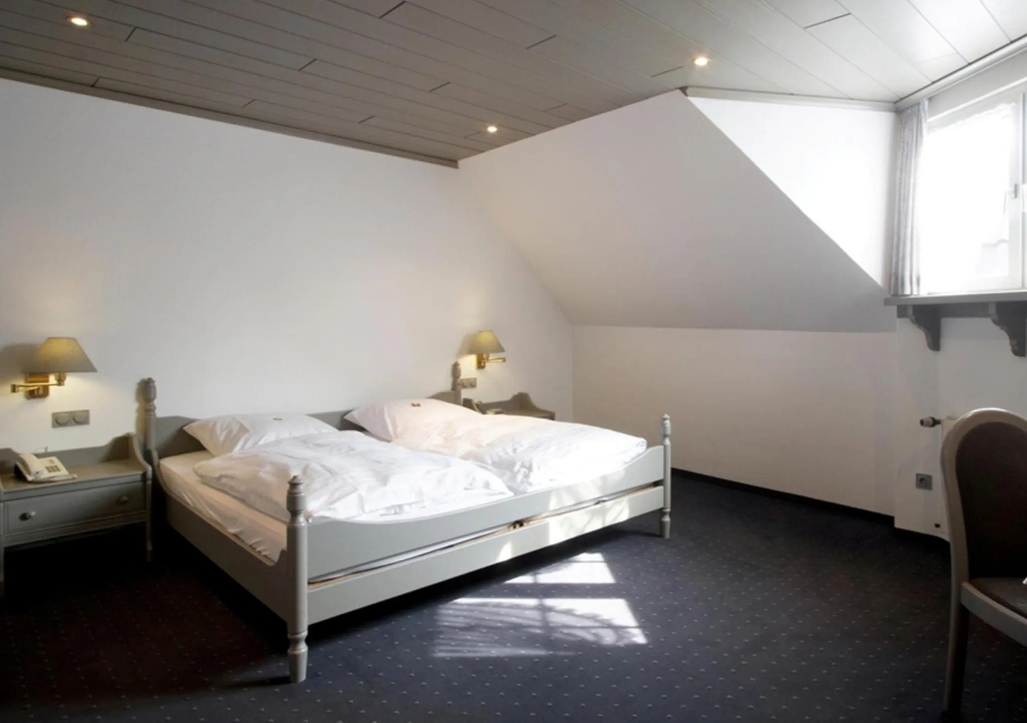 Bed in Hotel Goldener Stern