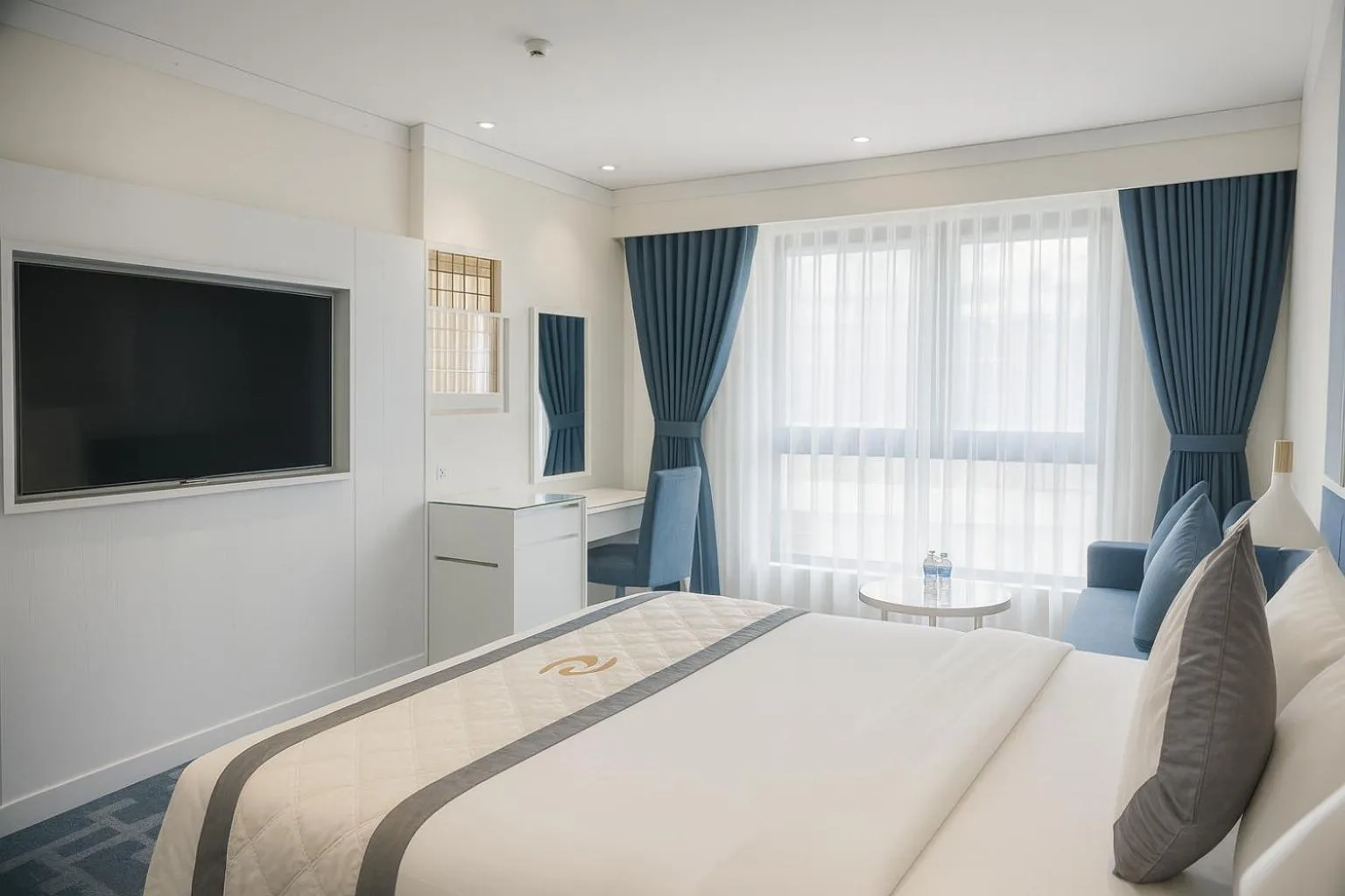 Bed in Tuong Vi Corner Hotel