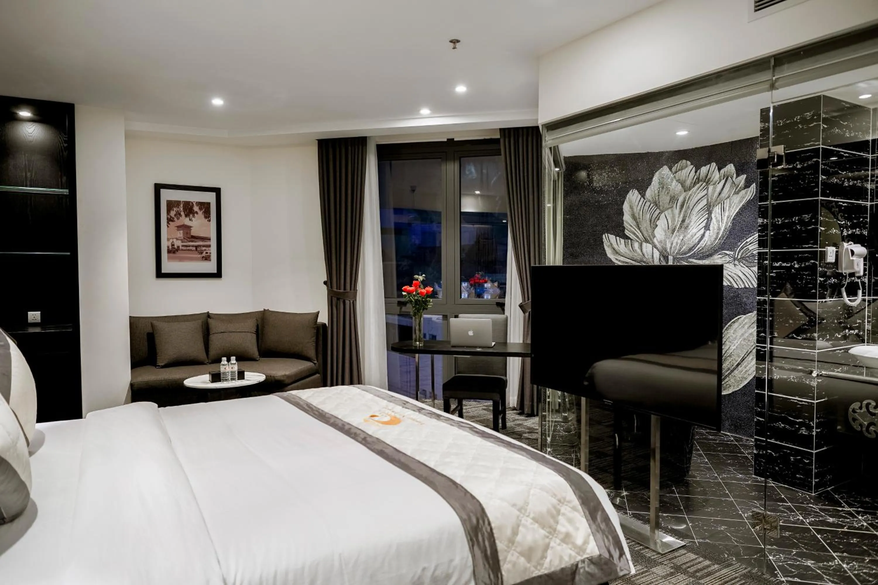 Bed in Tuong Vi Corner Hotel