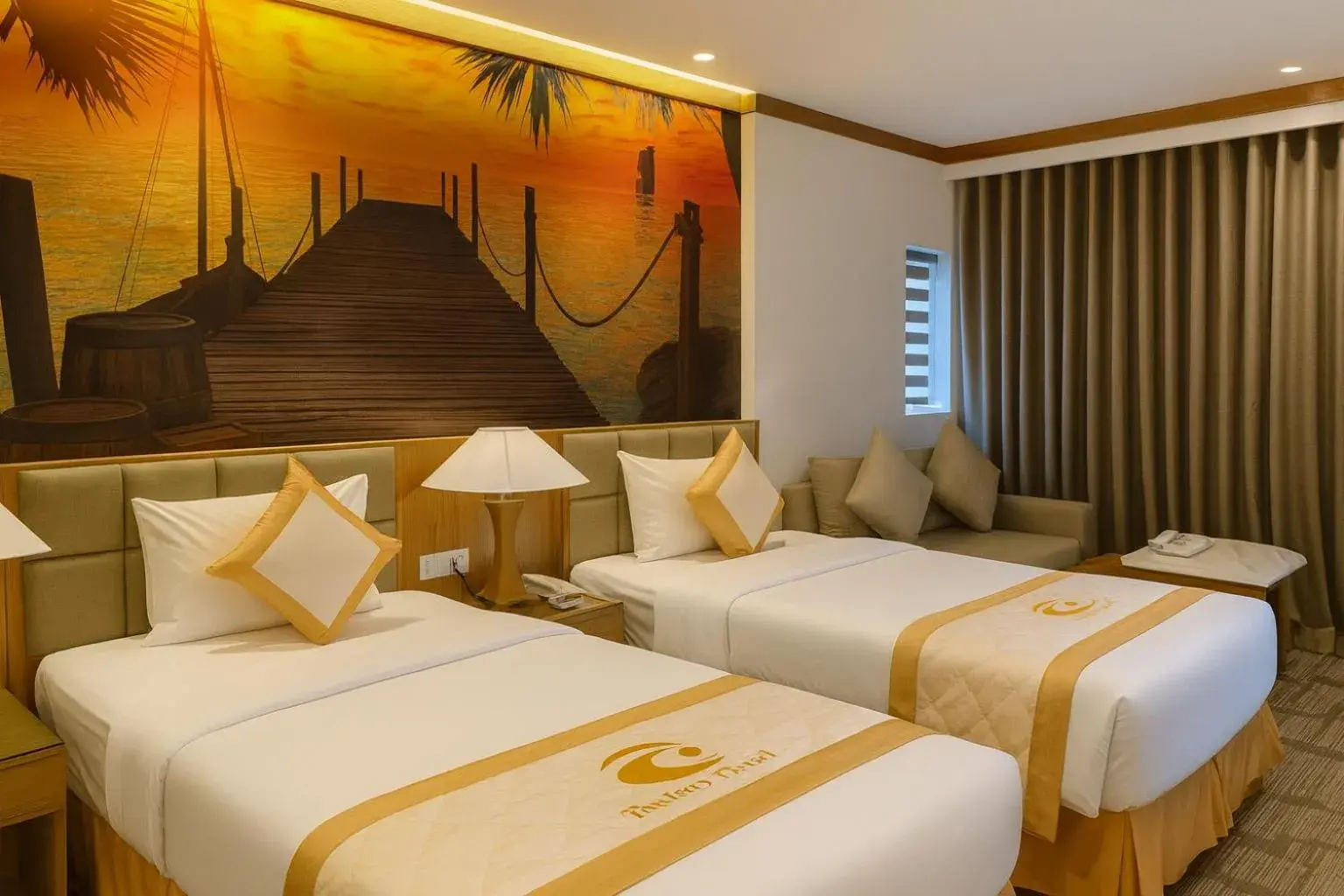 Bed in Tuong Vi Corner Hotel Bed in Tuong Vi Corner Hotel