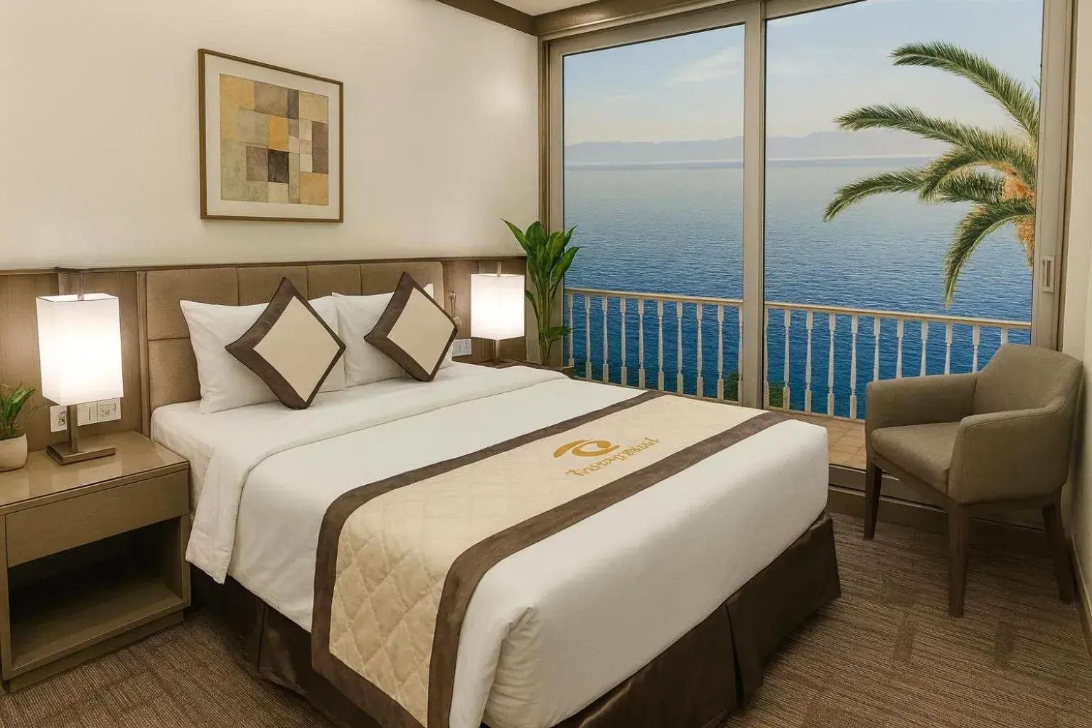 Superior Double Room in Tuong Vi Corner Hotel Superior Double Room in Tuong Vi Corner Hotel