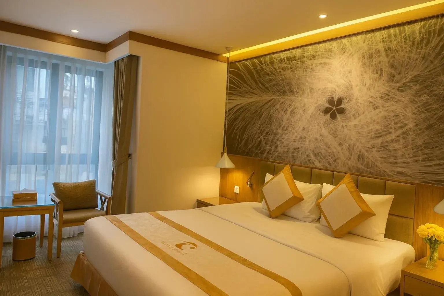 Bed in Tuong Vi Corner Hotel Bed in Tuong Vi Corner Hotel