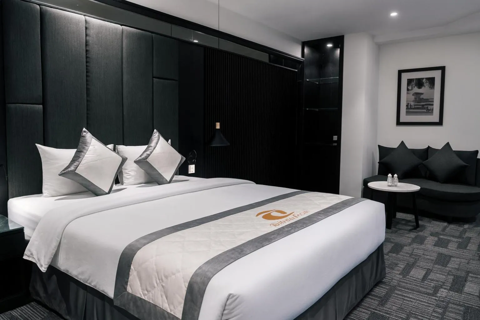 Bed in Tuong Vi Corner Hotel