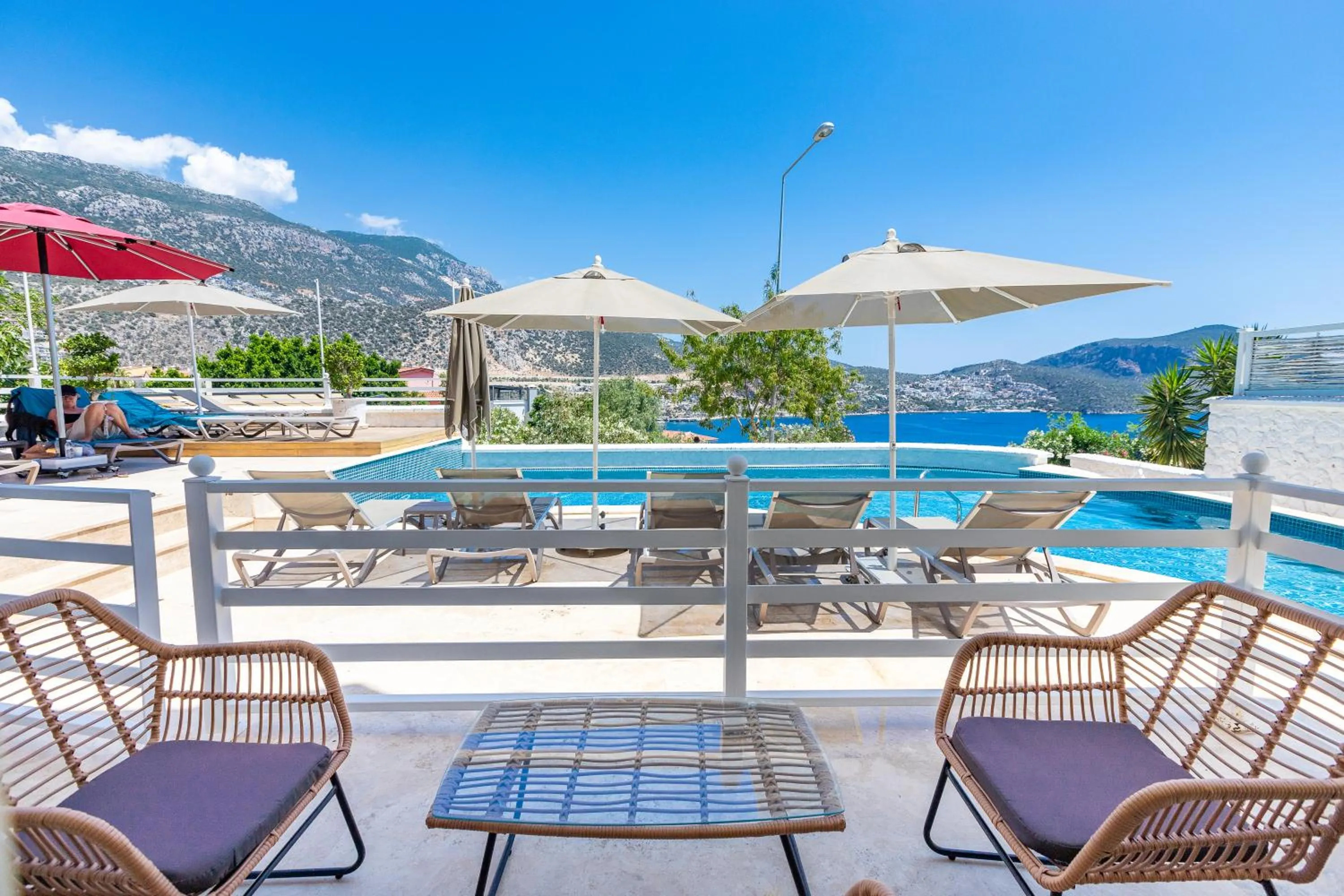 Balcony/Terrace in Kalkan Saray Suites Hotel