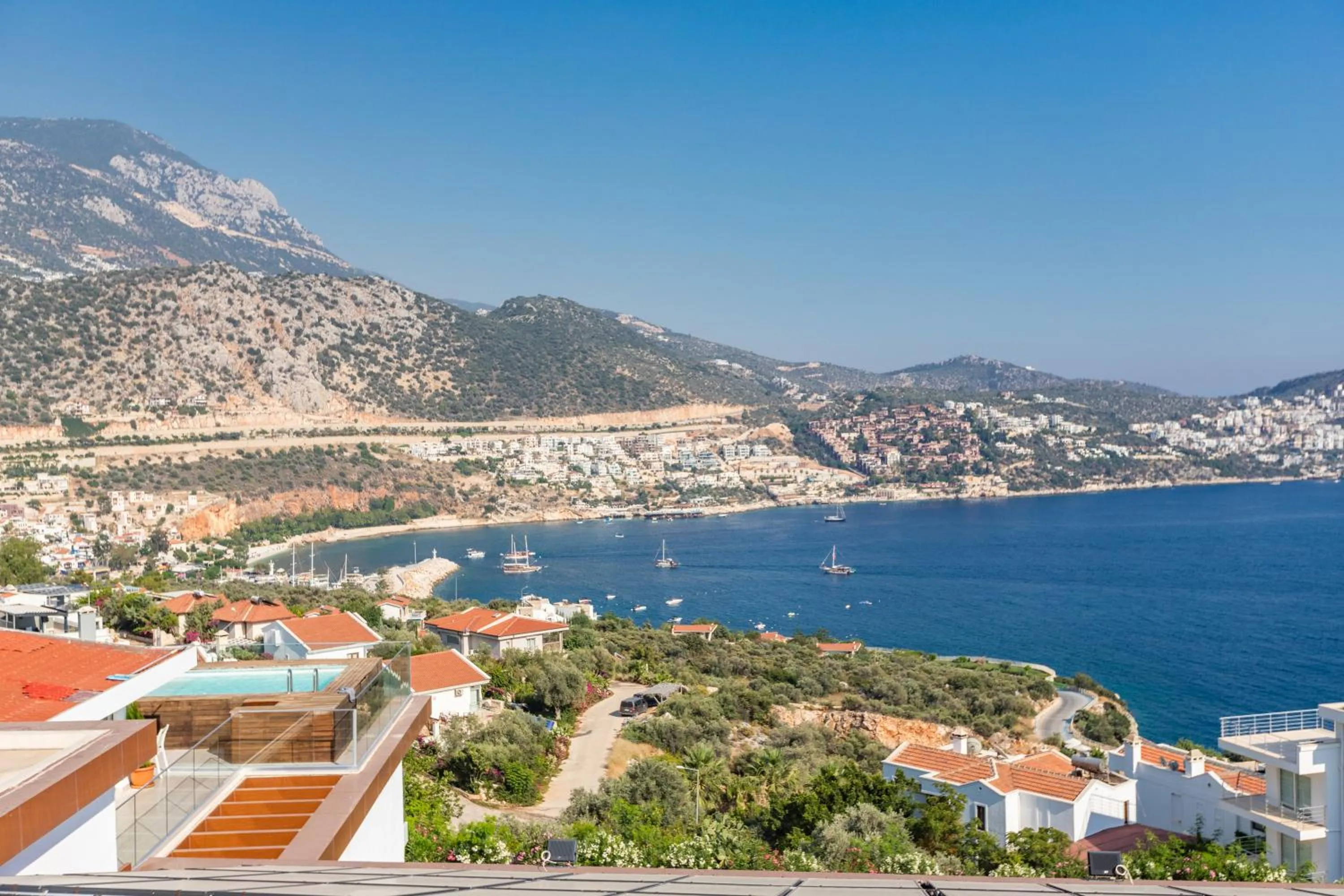 Balcony/Terrace in Kalkan Saray Suites Hotel