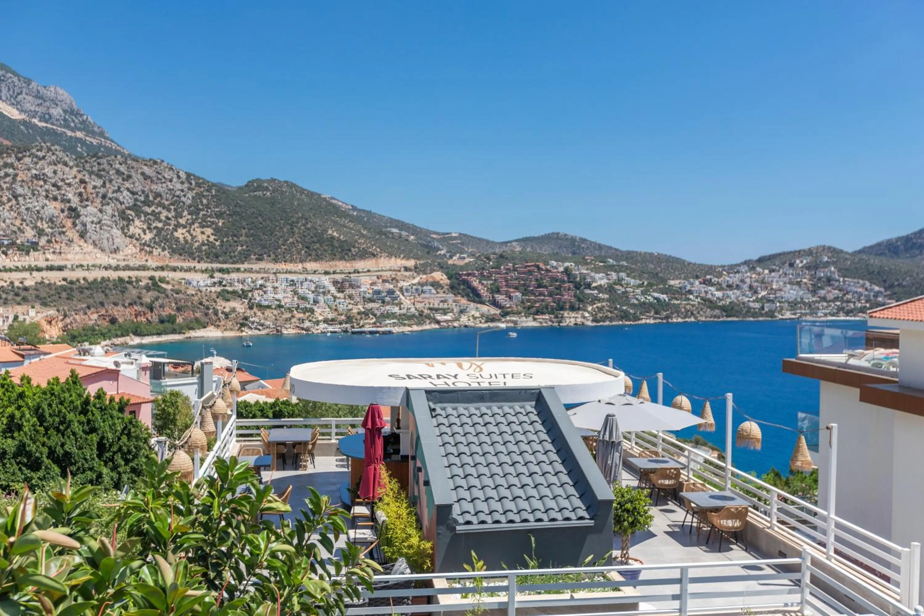 Property building in Kalkan Saray Suites Hotel