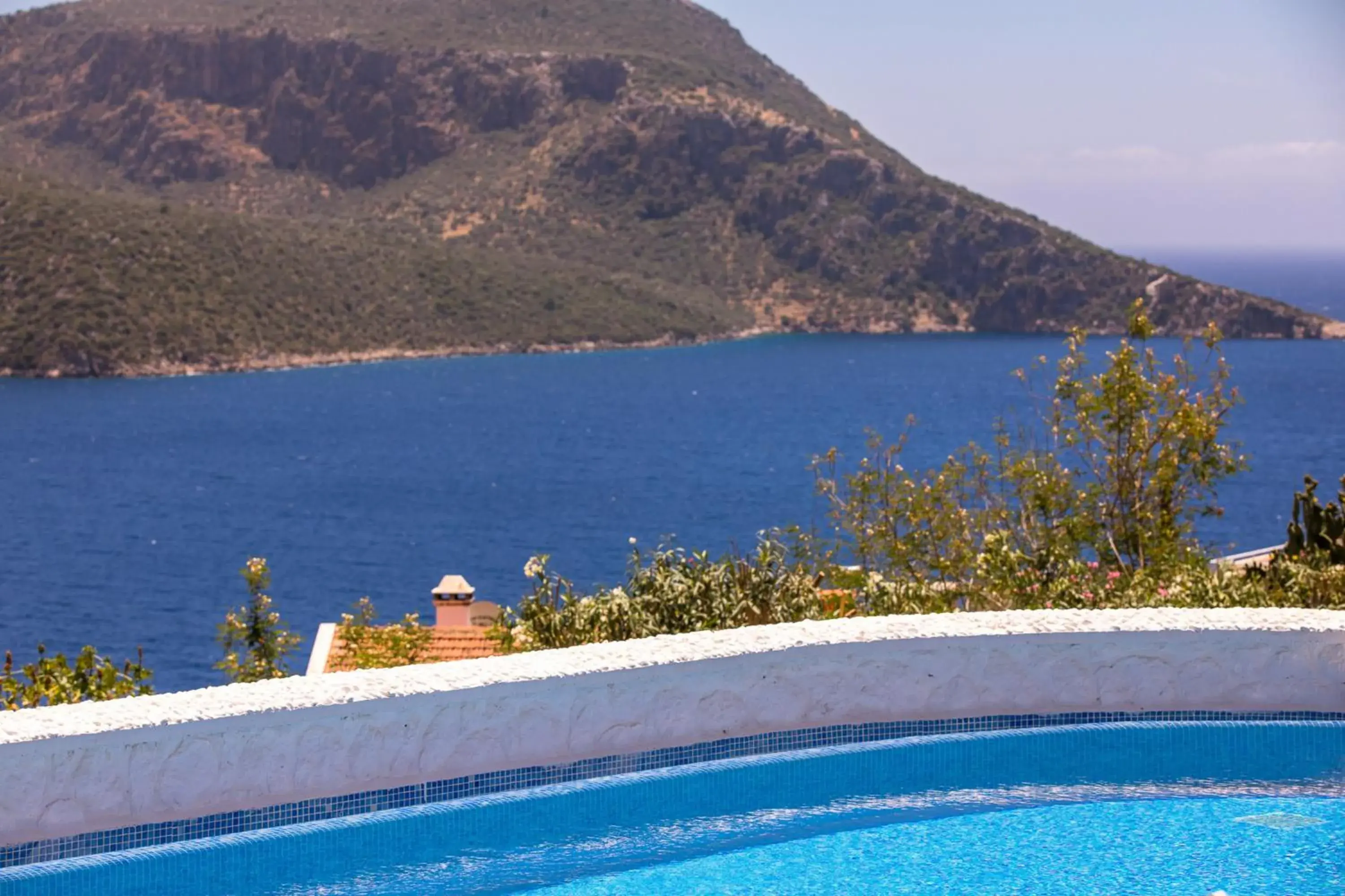 Pool view in Kalkan Saray Suites Hotel Pool view in Kalkan Saray Suites Hotel