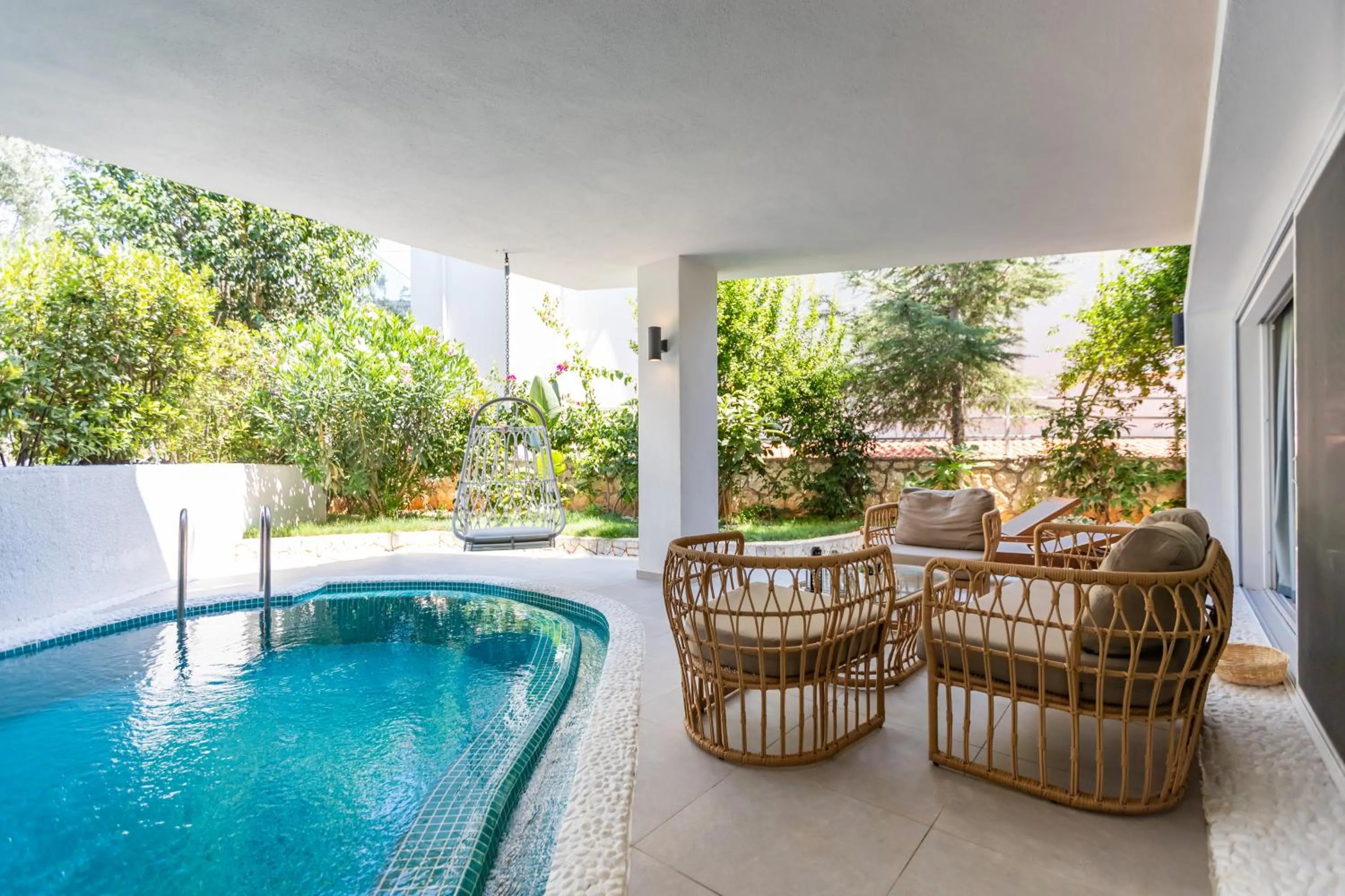 Swimming pool in Kalkan Saray Suites Hotel