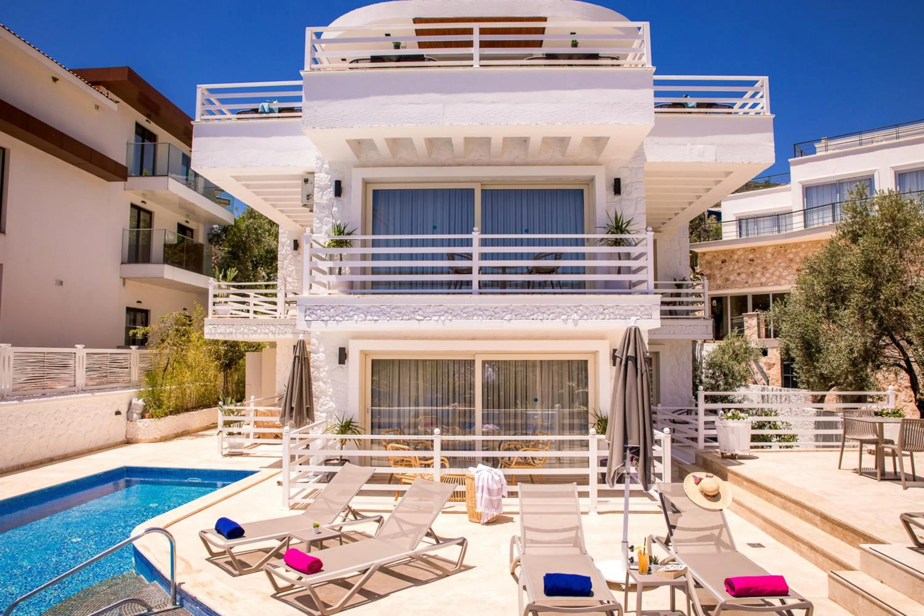 Property building in Kalkan Saray Suites Hotel