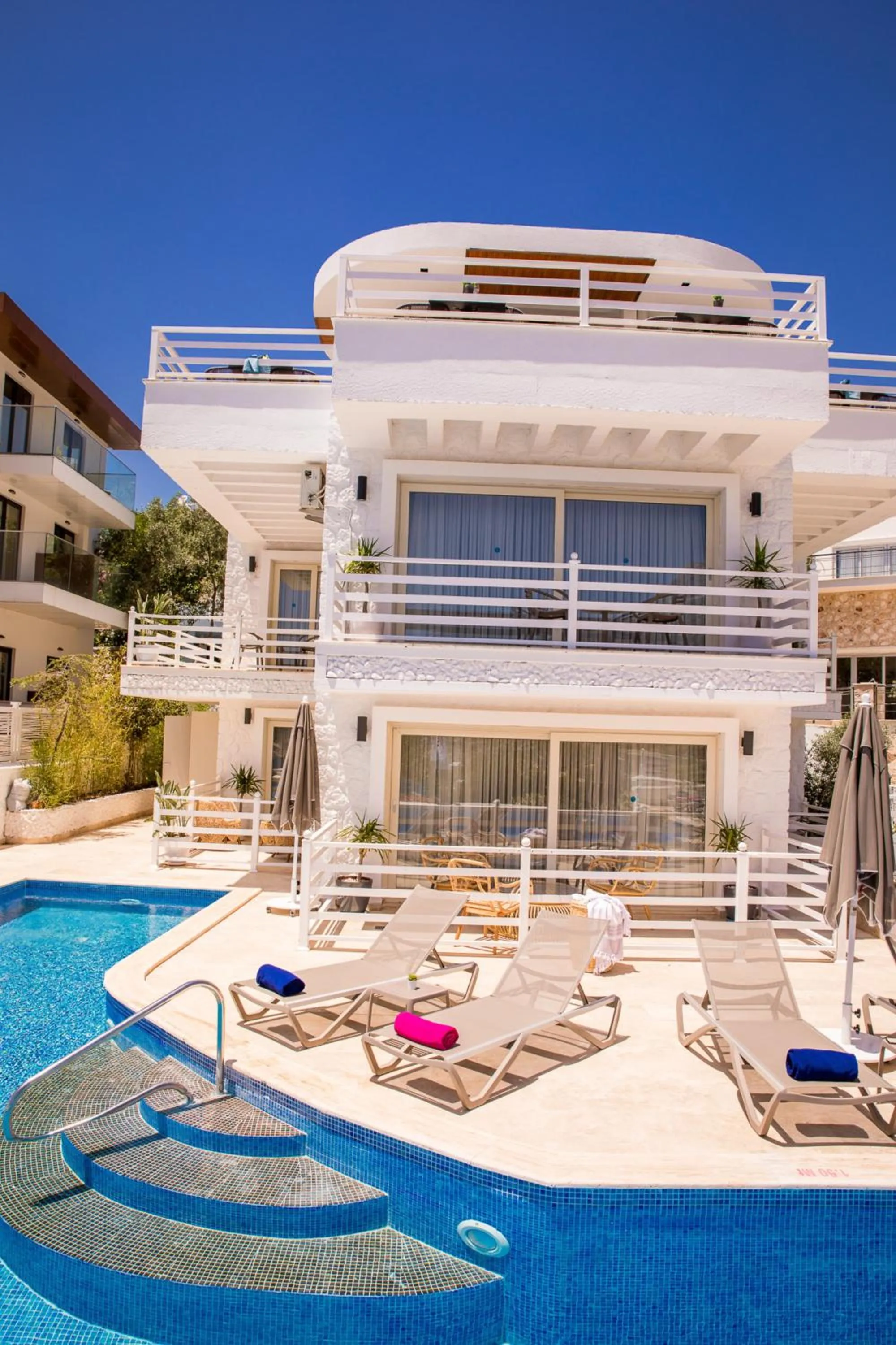 Property building in Kalkan Saray Suites Hotel
