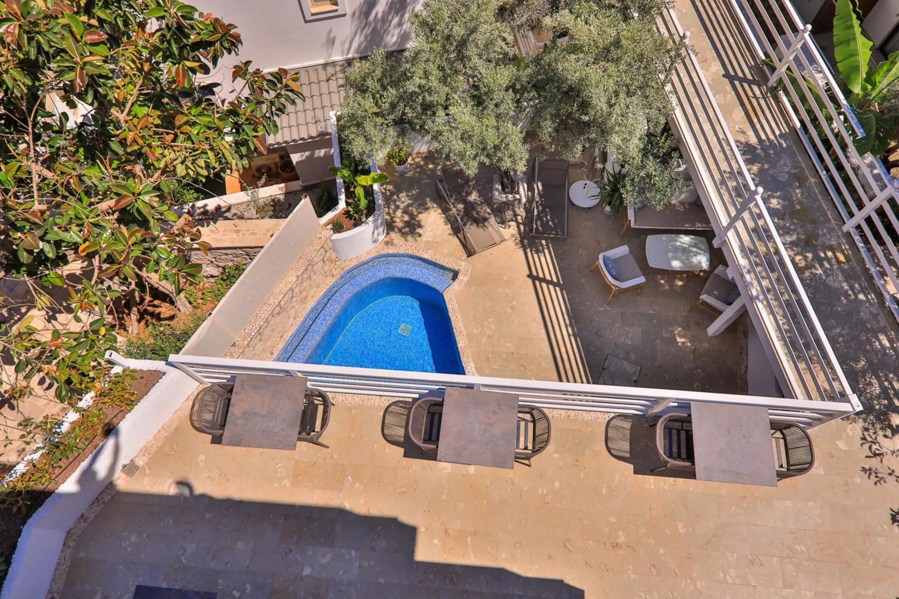 Balcony/Terrace in Kalkan Saray Suites Hotel