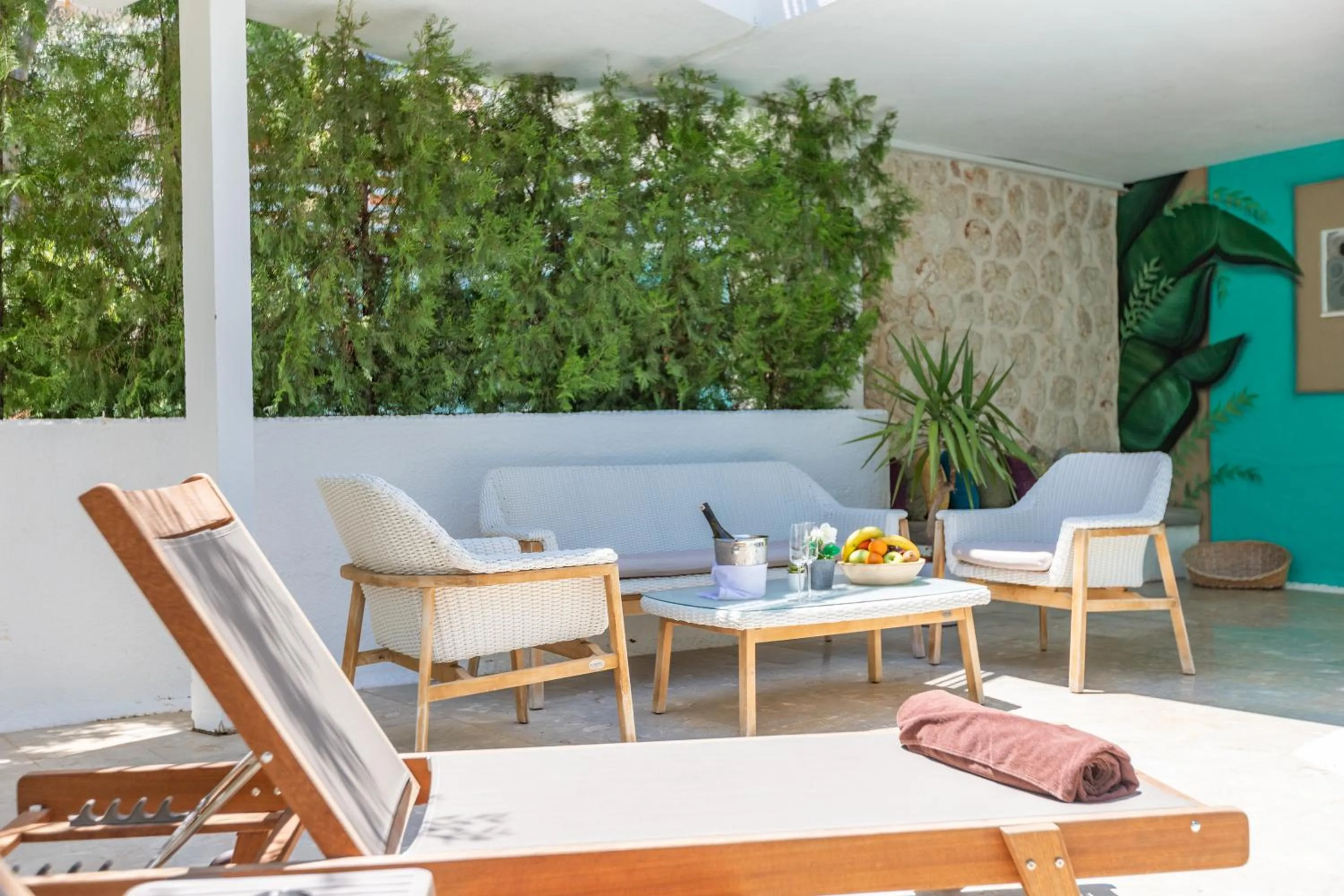 Balcony/Terrace in Kalkan Saray Suites Hotel