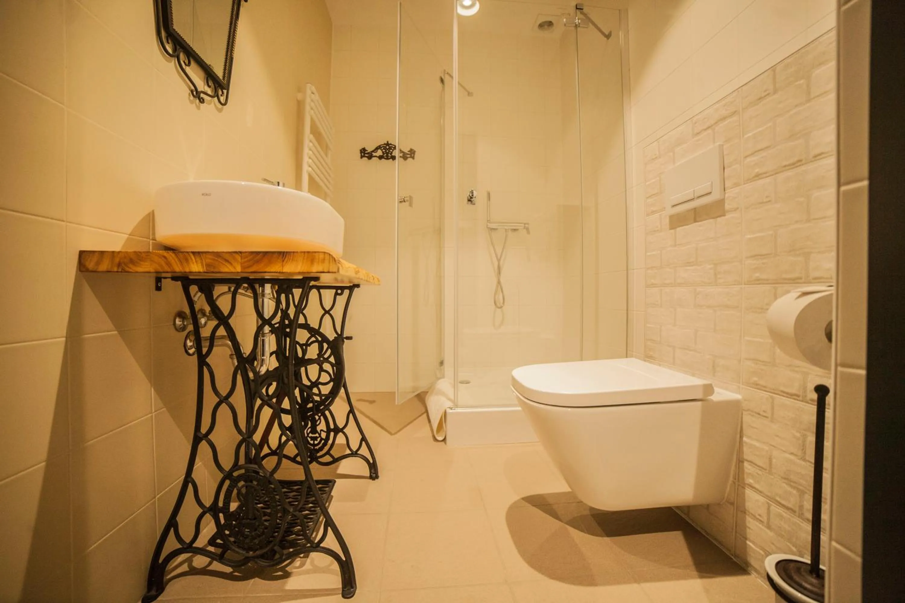 Bathroom in Hostel pod Cisem