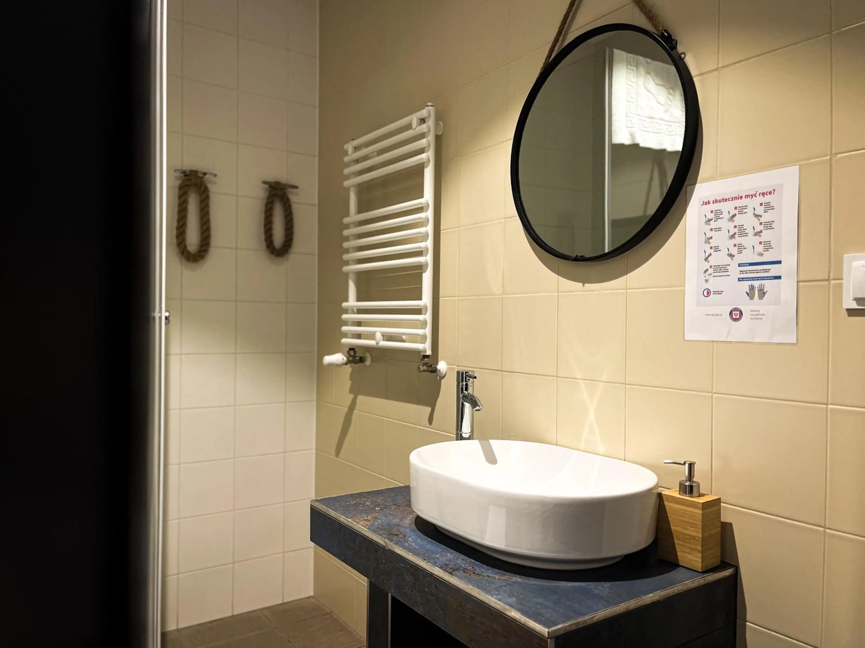 Bathroom in Hostel pod Cisem