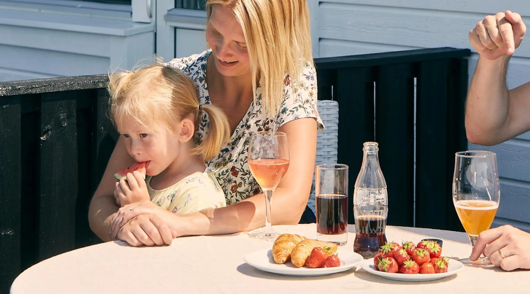 Balcony/Terrace in Löderup Strandbad Hotell och Restaurang