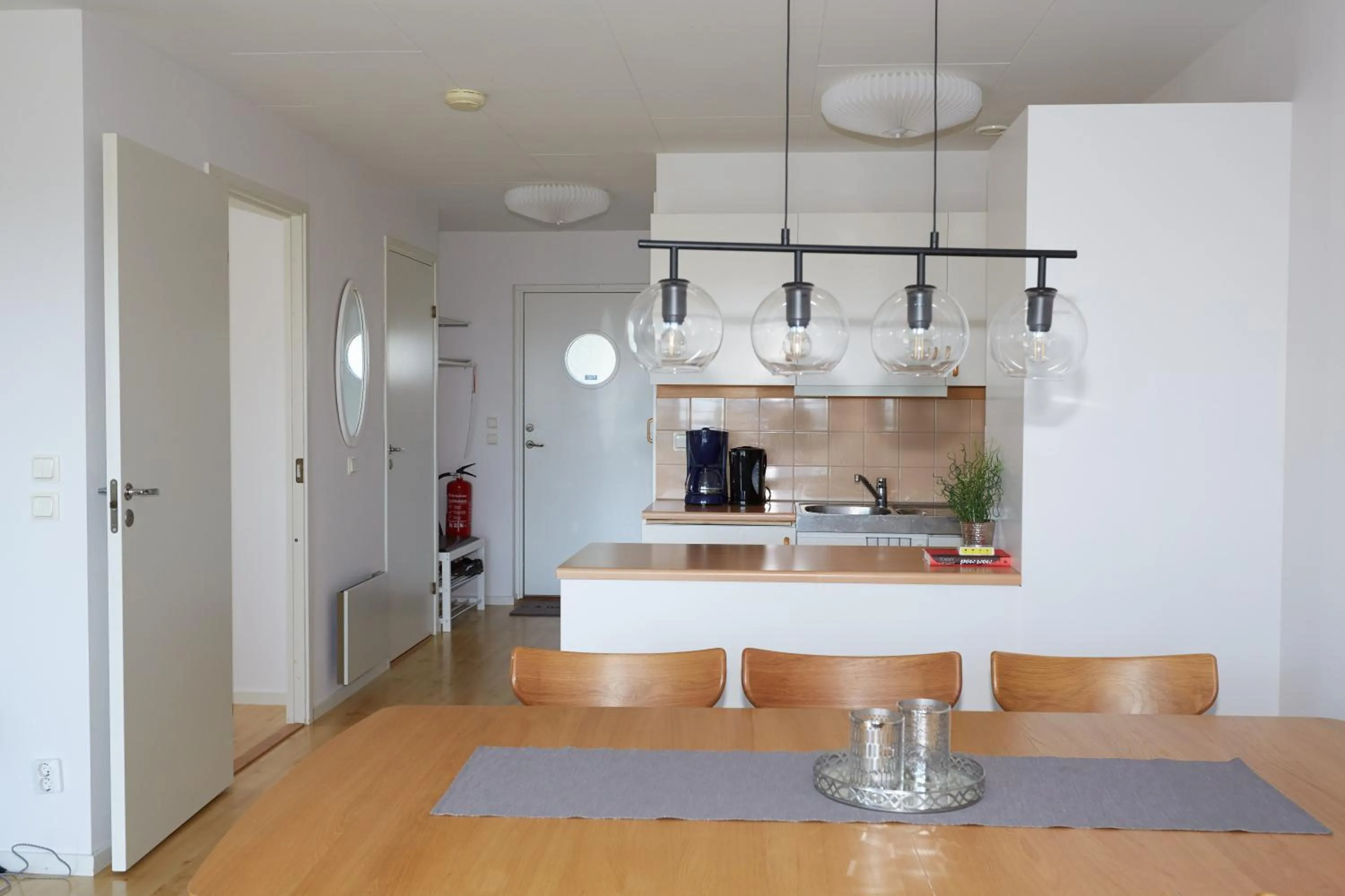 Kitchen or kitchenette in Löderup Strandbad Hotell och Restaurang