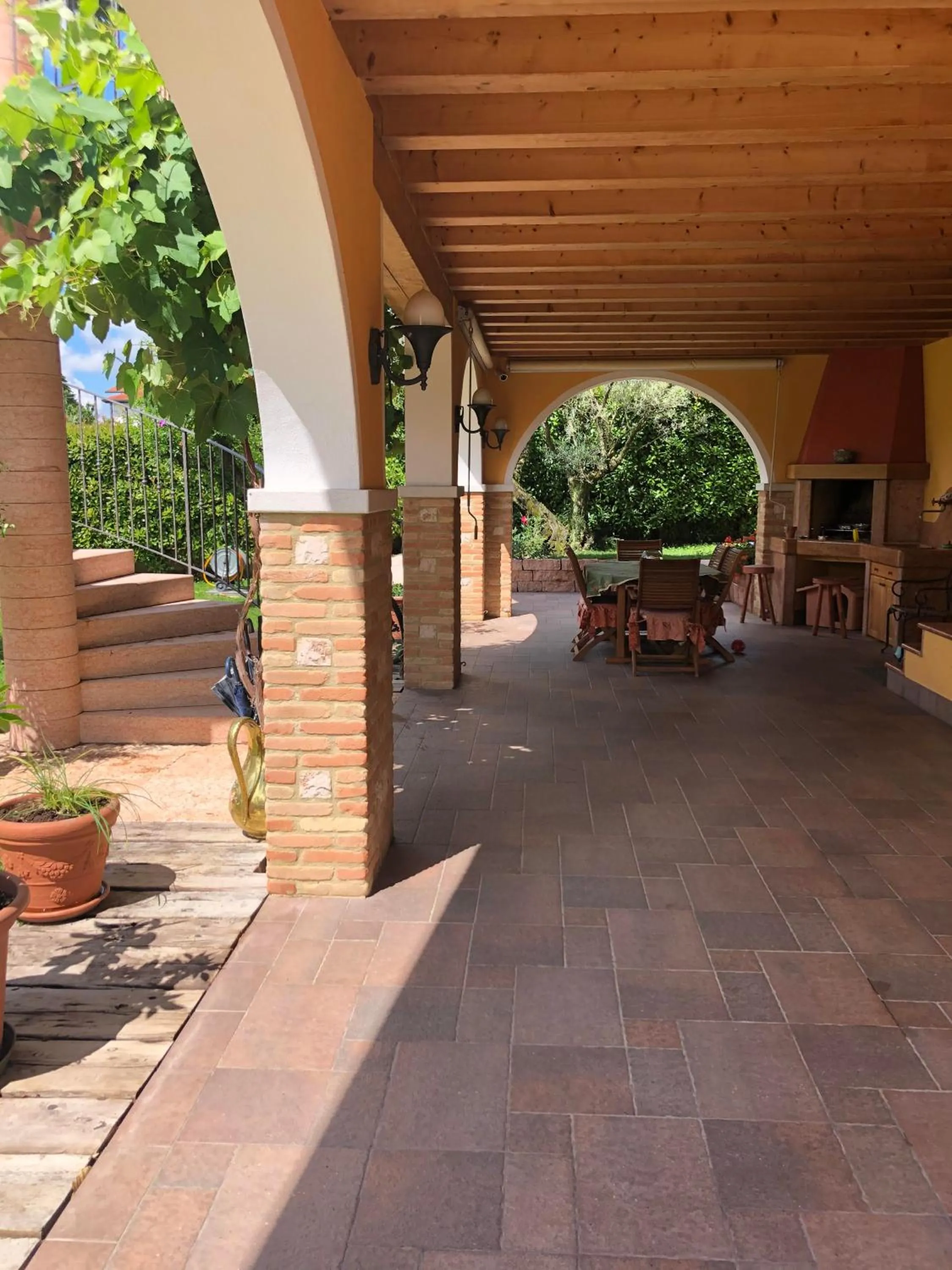 Patio in B&B agli Ulivi