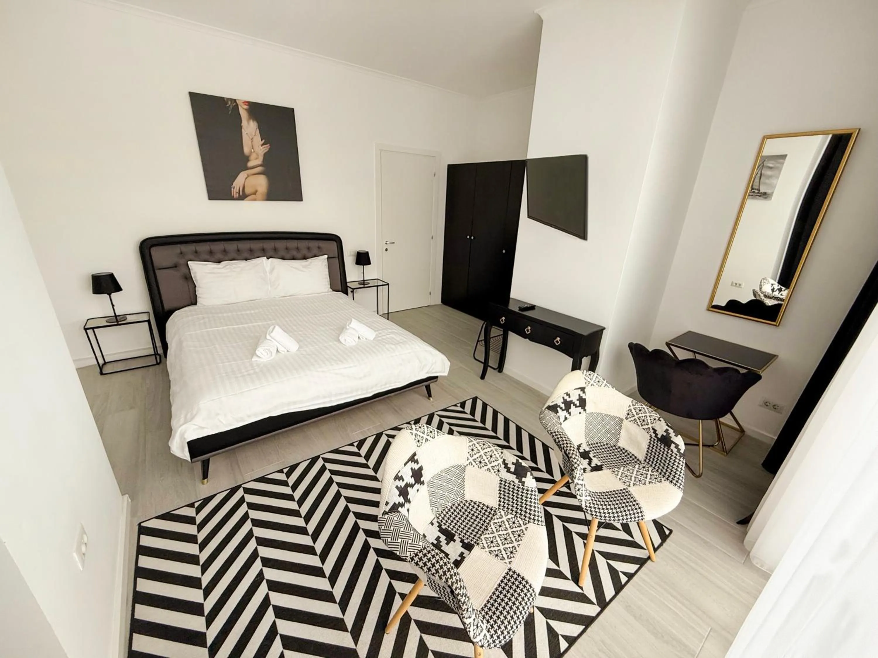 Bed in Maritimo ApartHotel