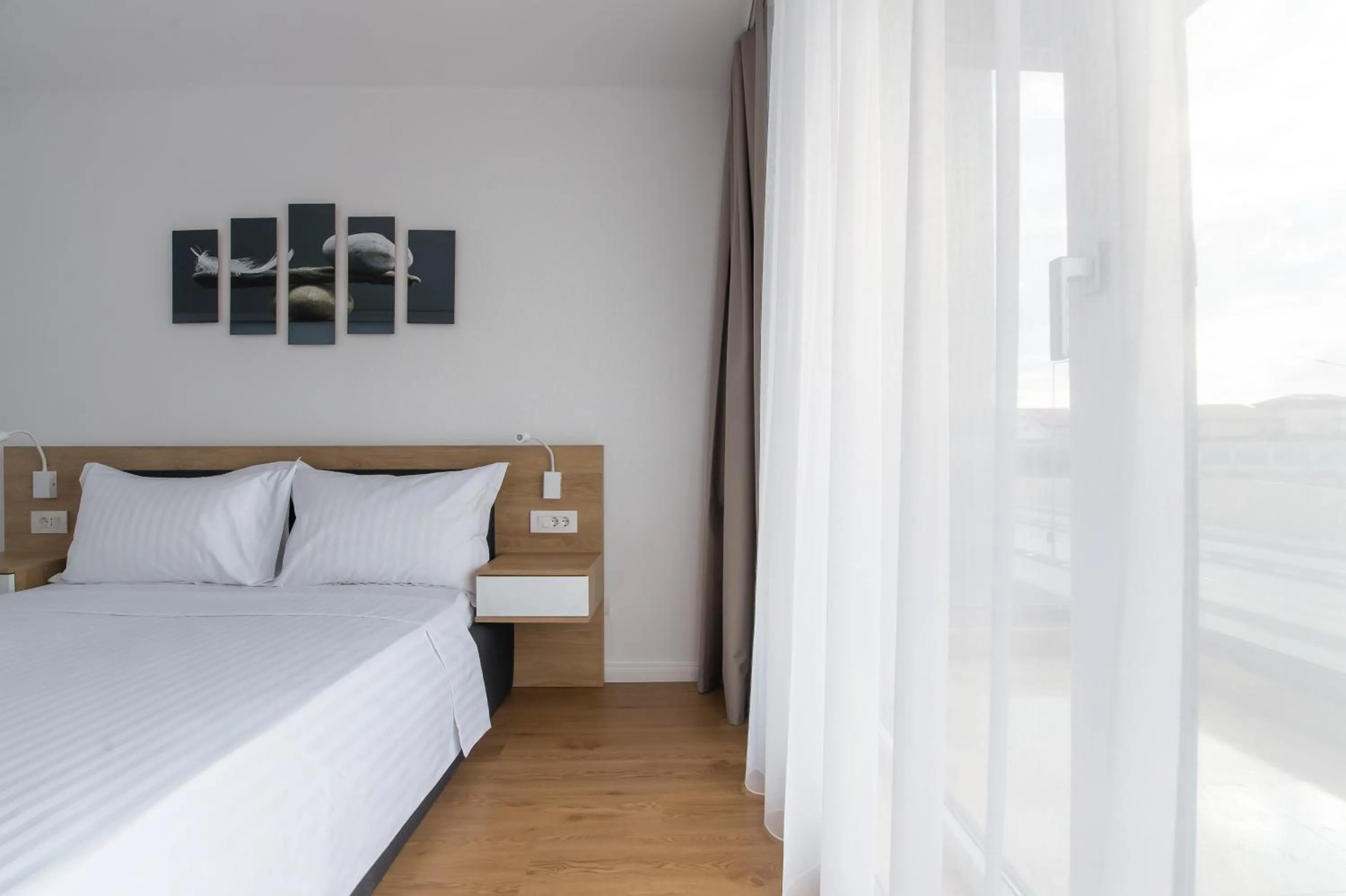 Bed in Afthonia Apartamente Mamaia Nord