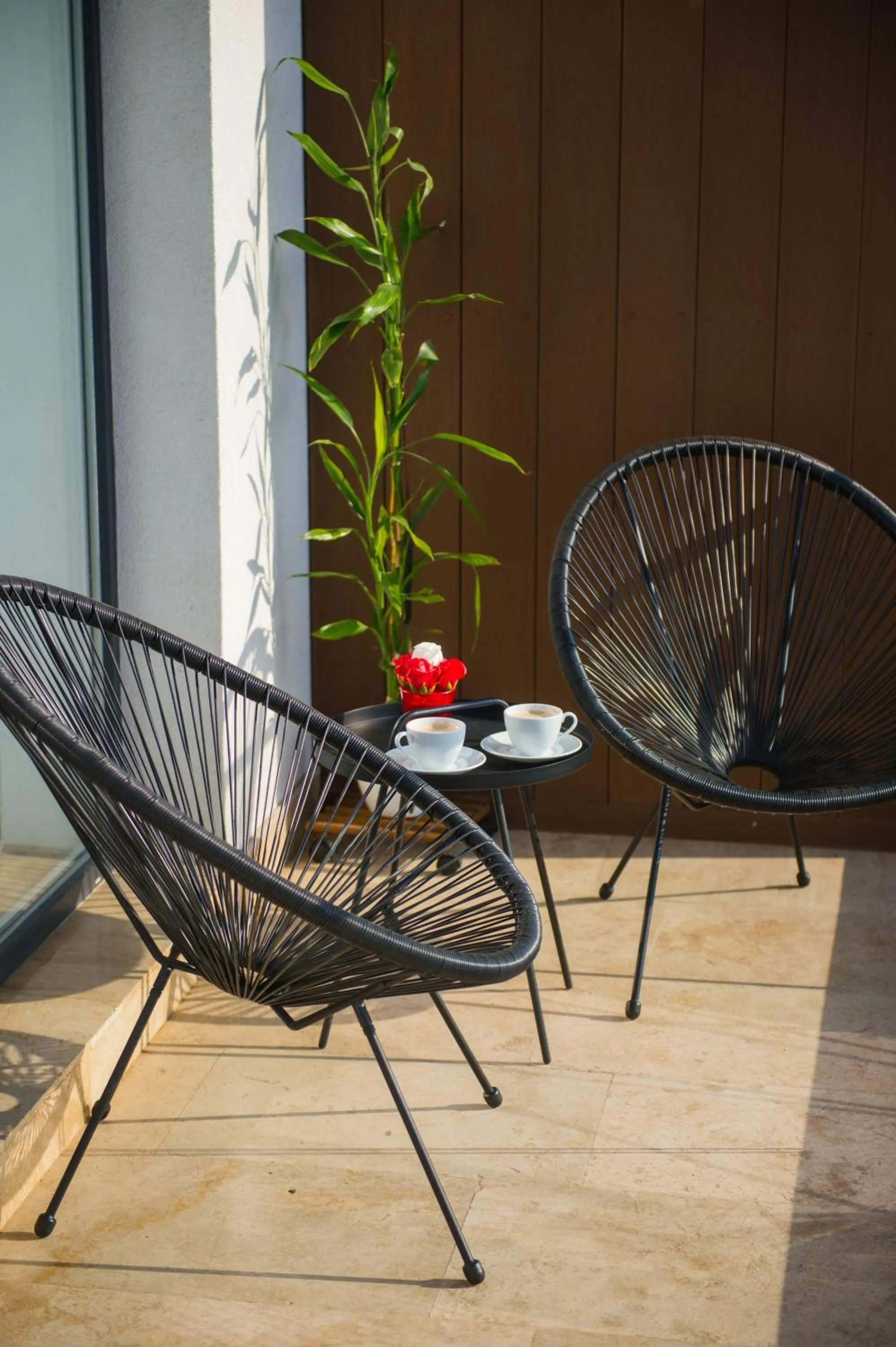Balcony/Terrace in Afthonia Apartamente Mamaia Nord