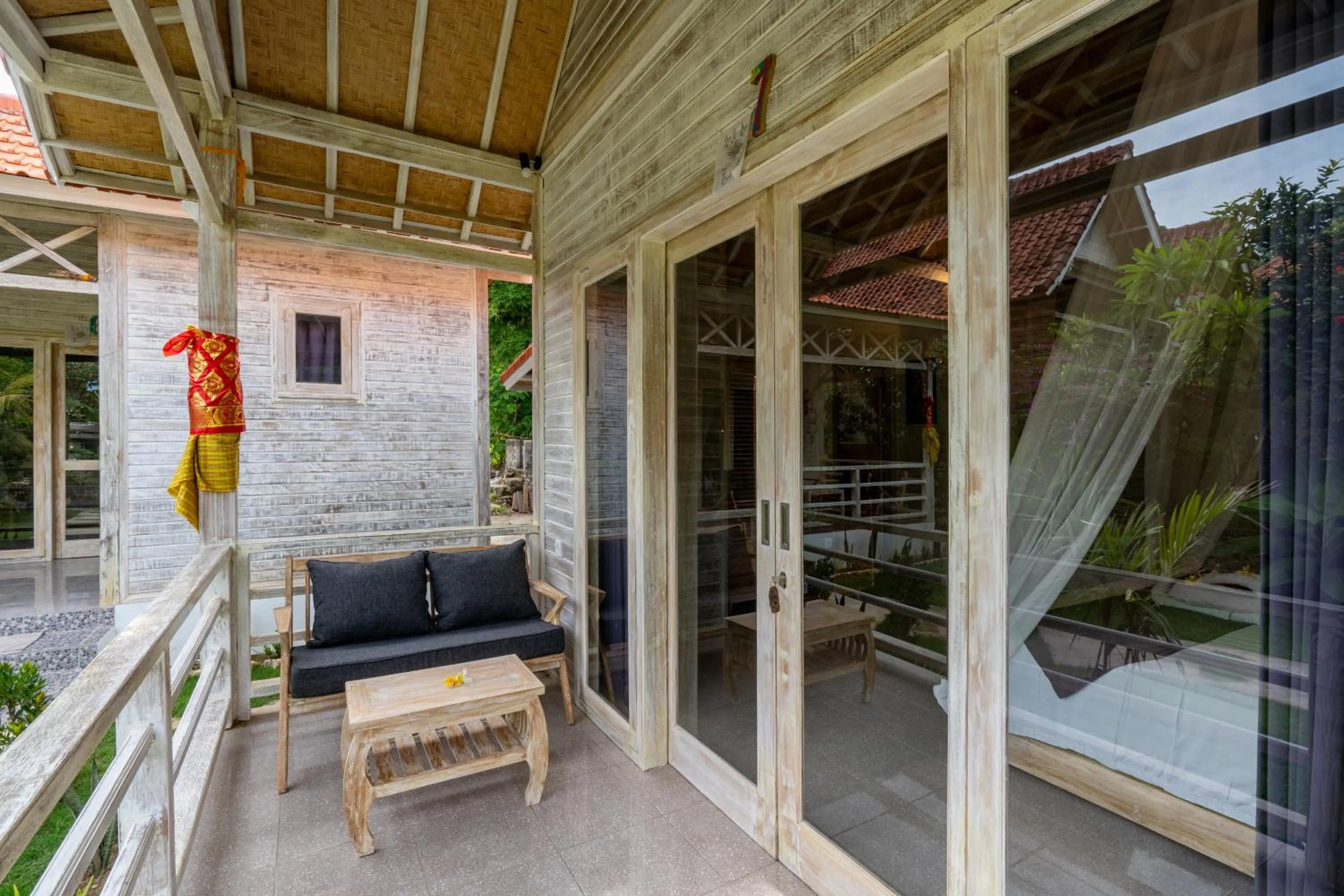Balcony/Terrace in Le Biu garden View