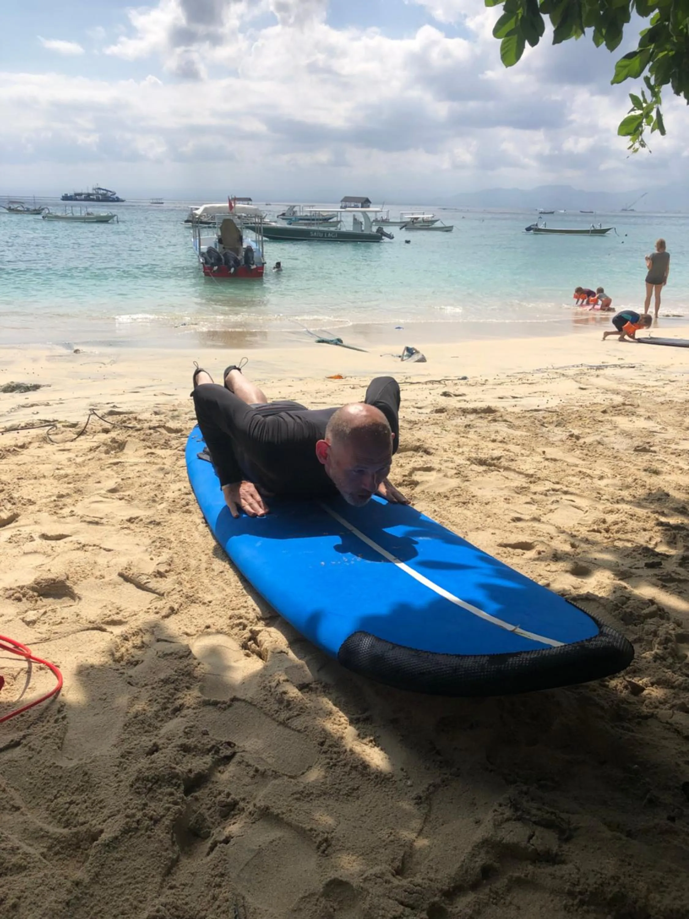 Beach in Le Biu garden View