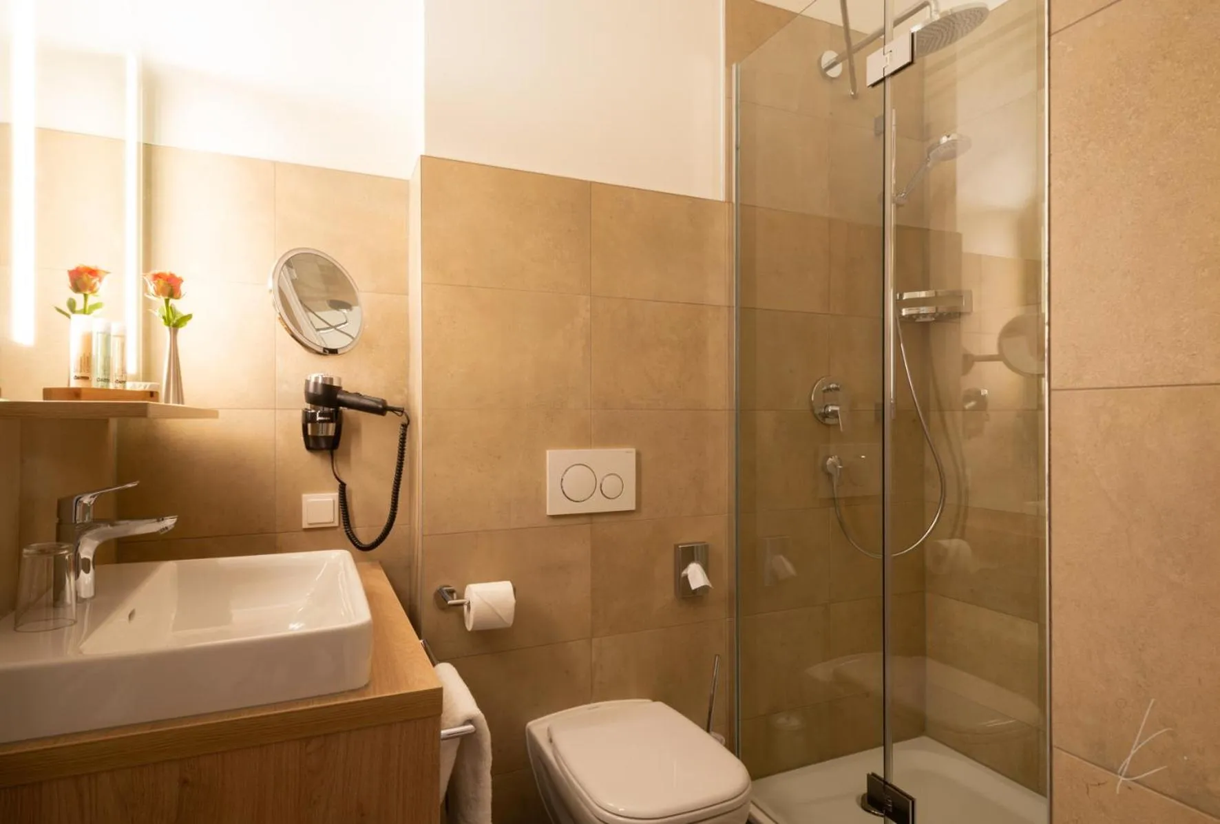 Bathroom in Romantik Hotel Villa Sayn