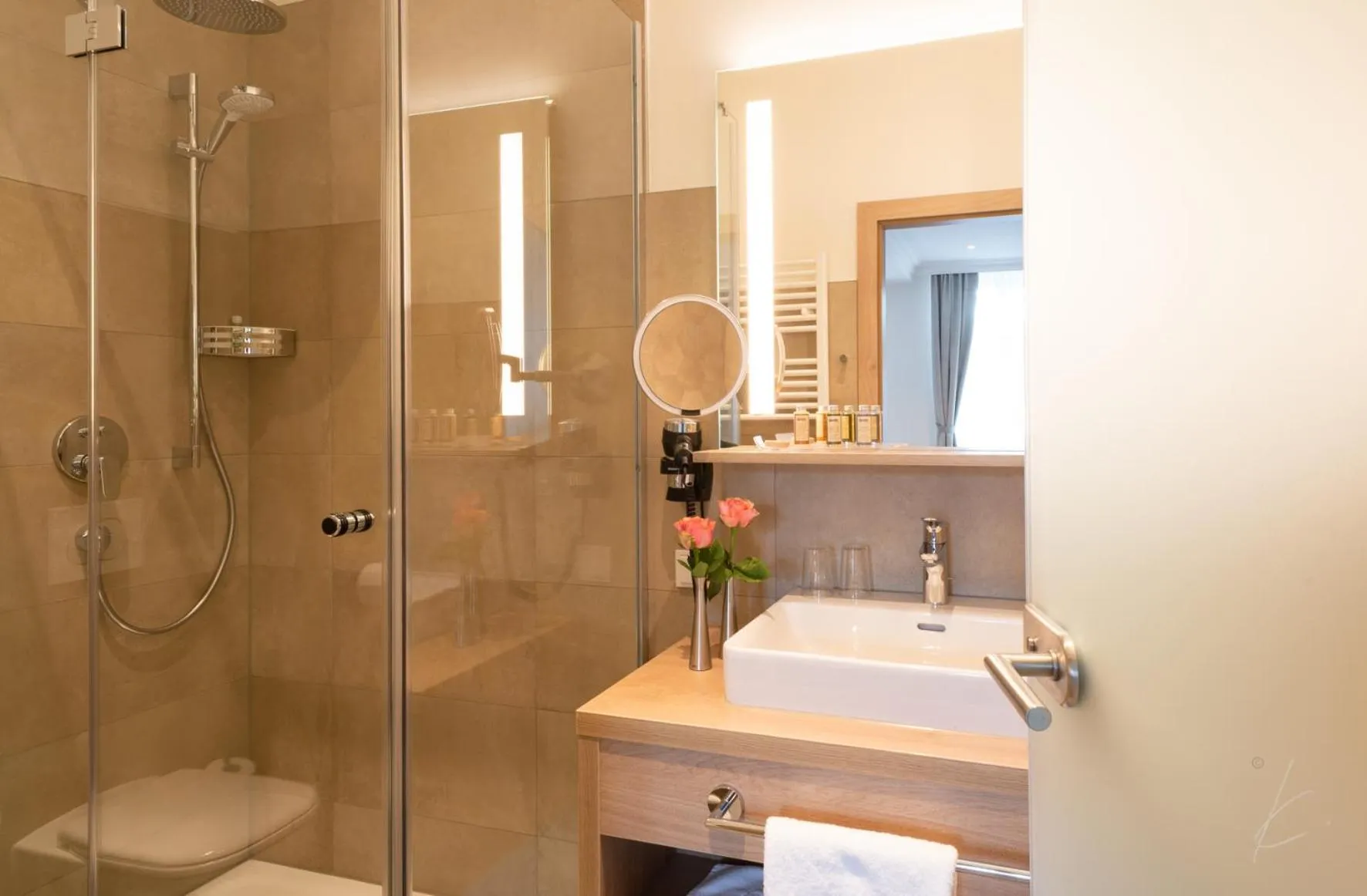 Shower in Romantik Hotel Villa Sayn