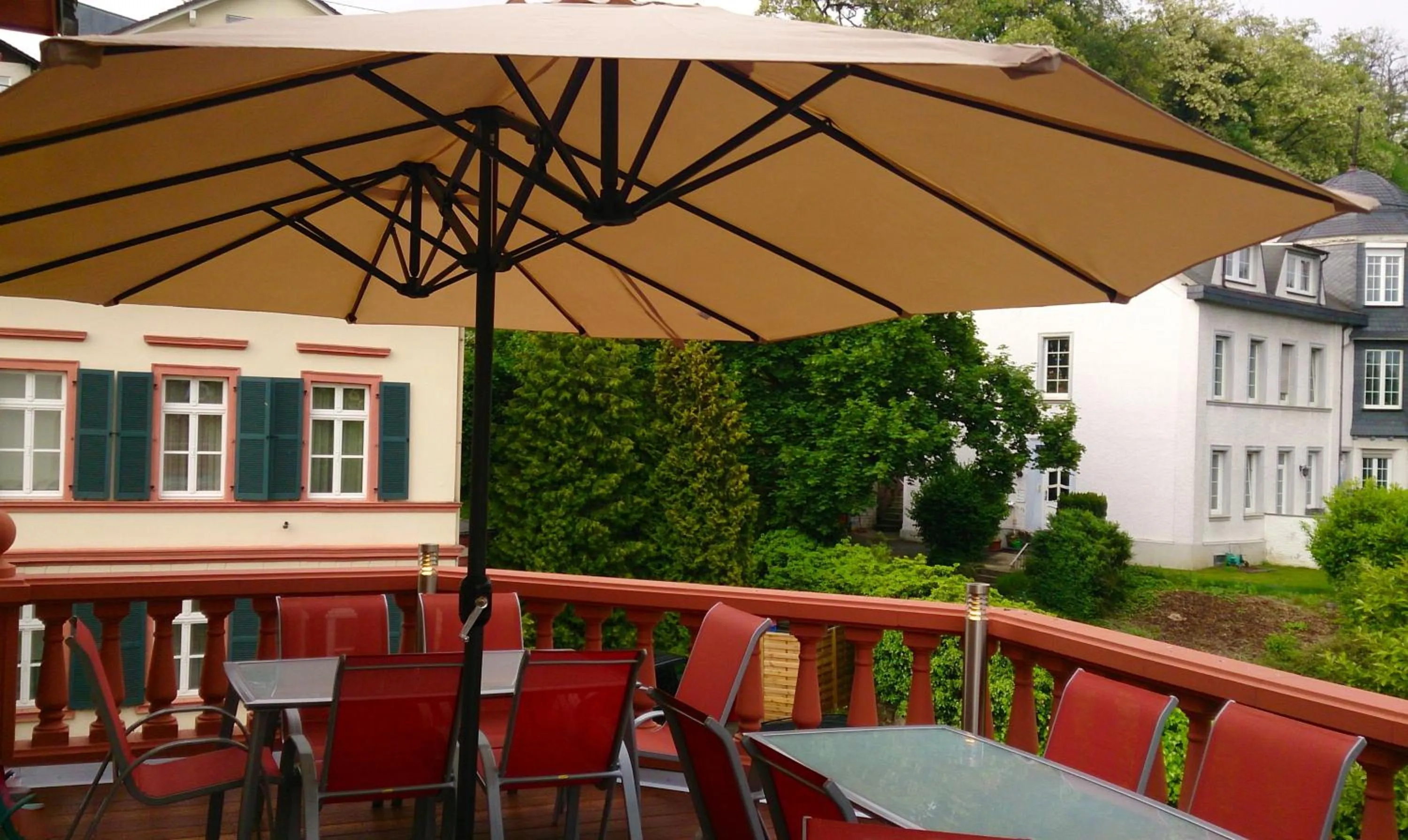 Balcony/Terrace in Romantik Hotel Villa Sayn