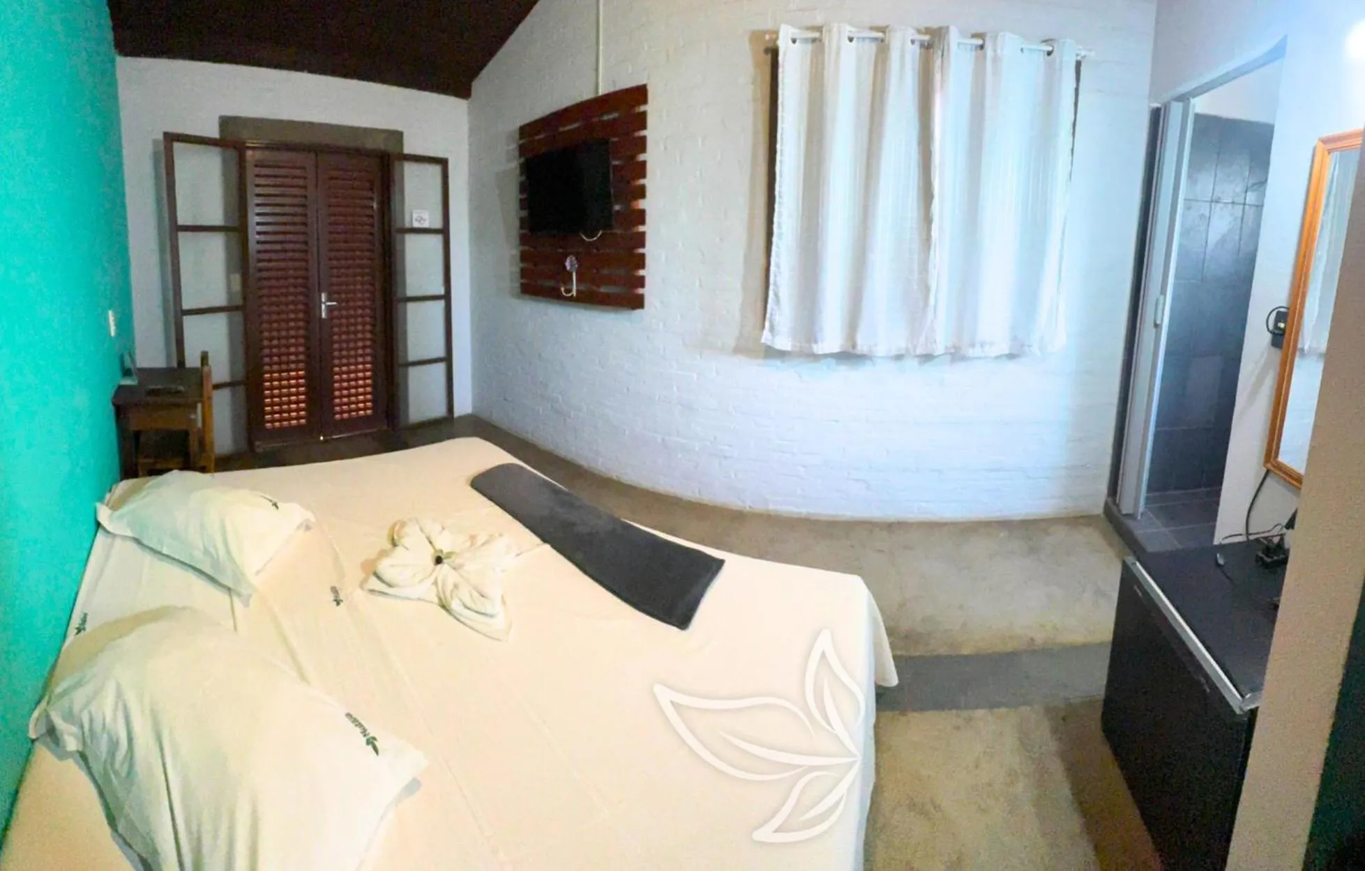 Bed in POUSADA NATIVA