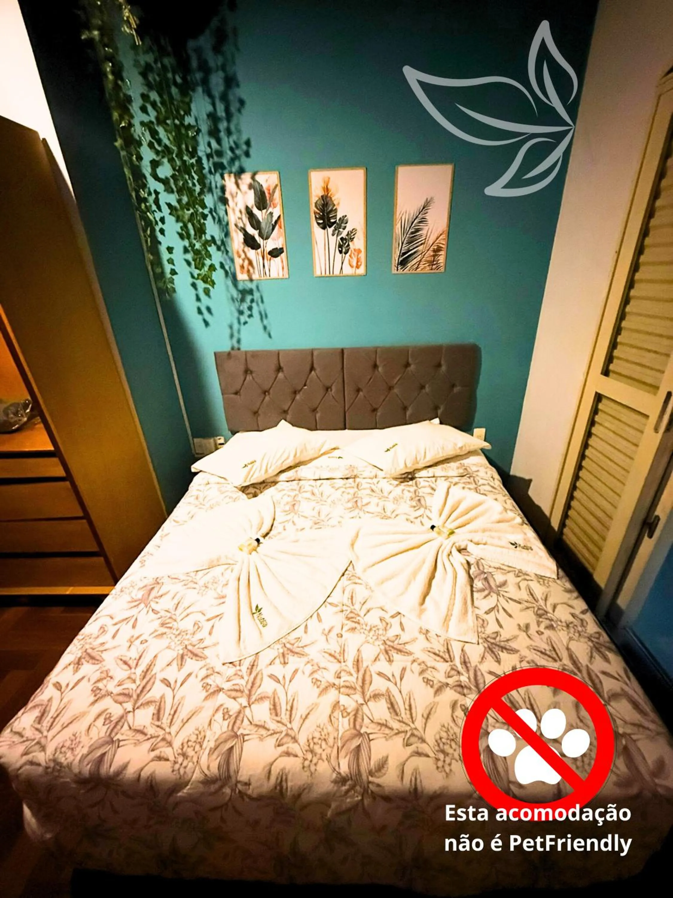 Bed in POUSADA NATIVA