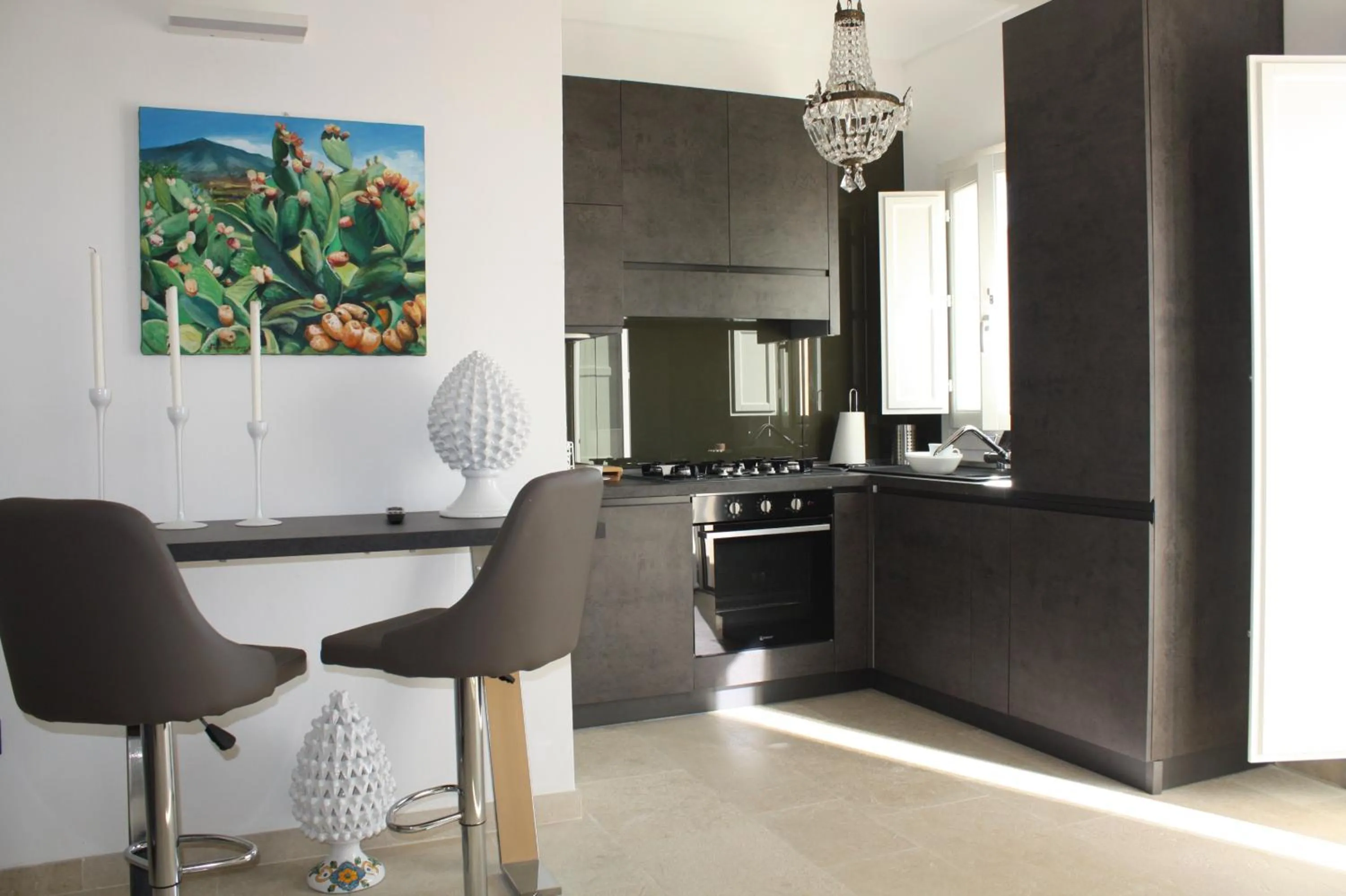 Kitchen or kitchenette in La Dimora sotto le Stelle
